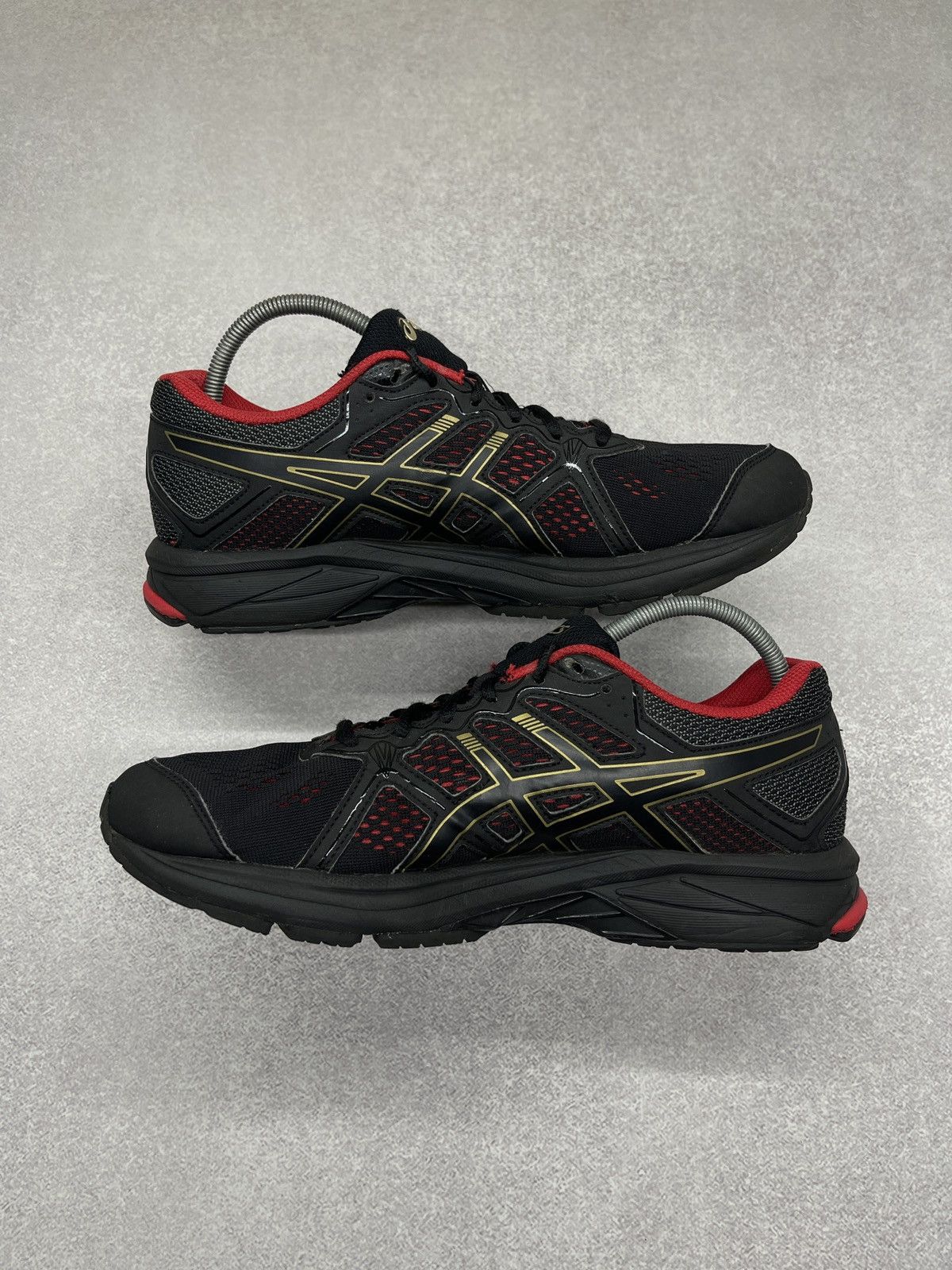 Asics Mens Asics GT-Xpress Sneakers Black/Red Size 42.5 Size US 9 / EU 42 - 3 Thumbnail