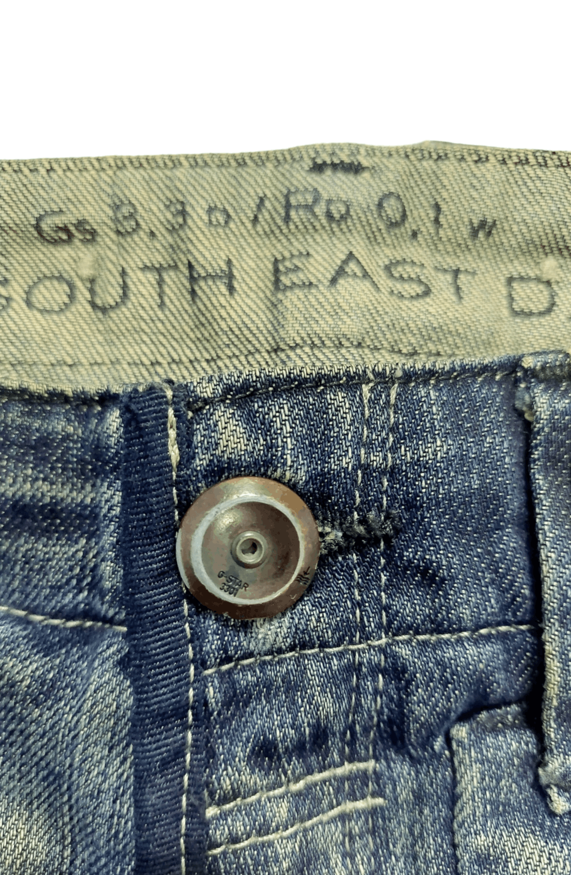 G Star Raw Y2K Rusty Distressed Denim