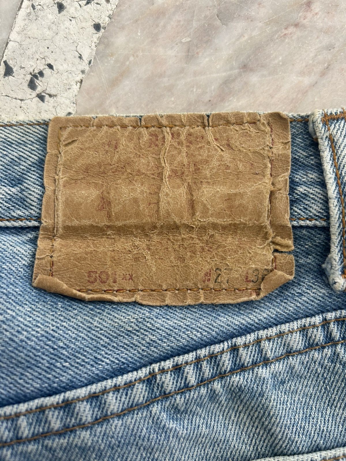 Levi's Levis Vintage 501xx Japan Ripped Jeans Size 24" / US 00 / IT 34 - 13 Thumbnail