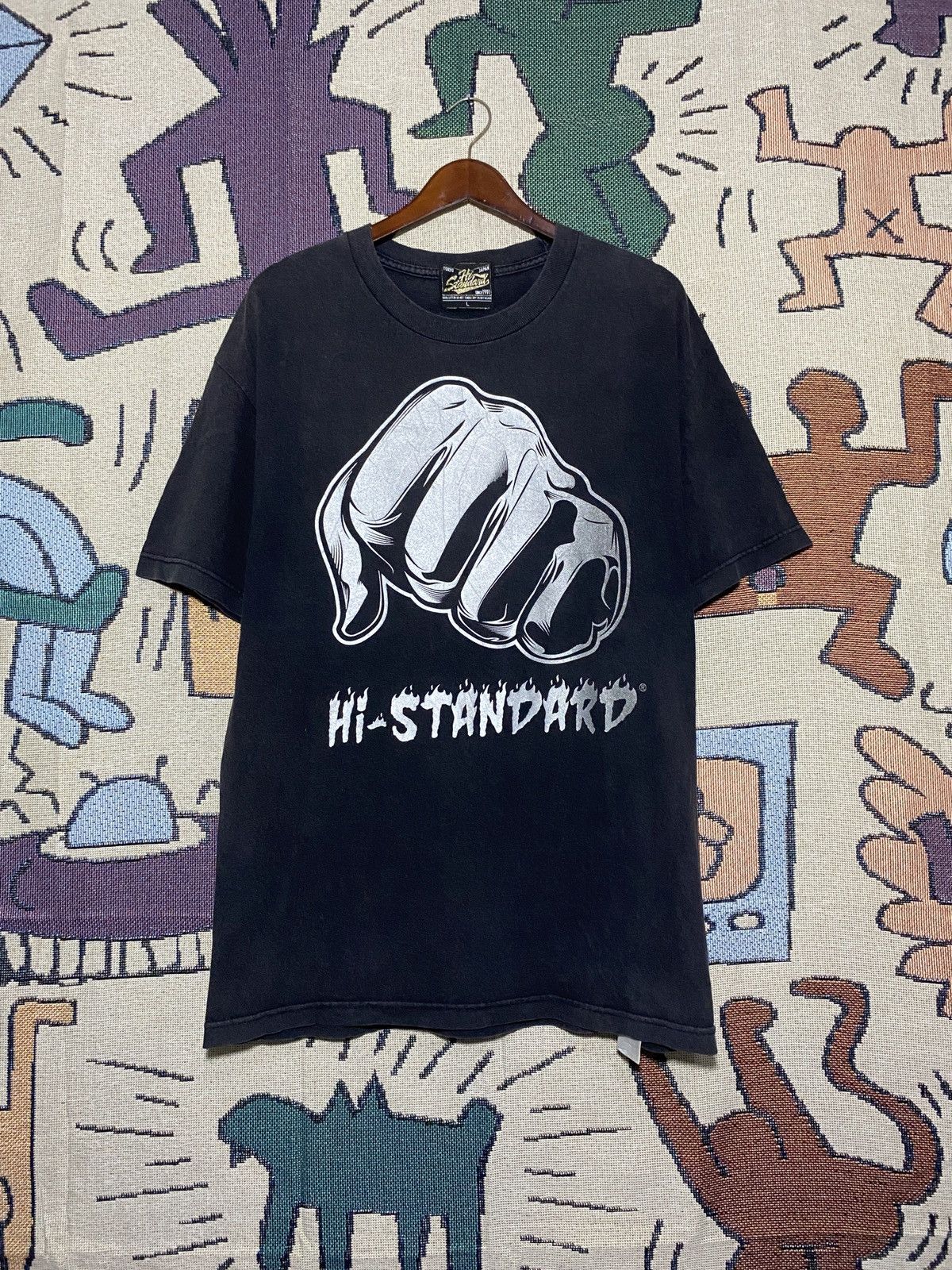 Band Tees × Japanese Brand × Vintage Hi-Standard Rock Tees Vintage Band Japanese Size US L / EU 52-54 / 3 - 1 Thumbnail