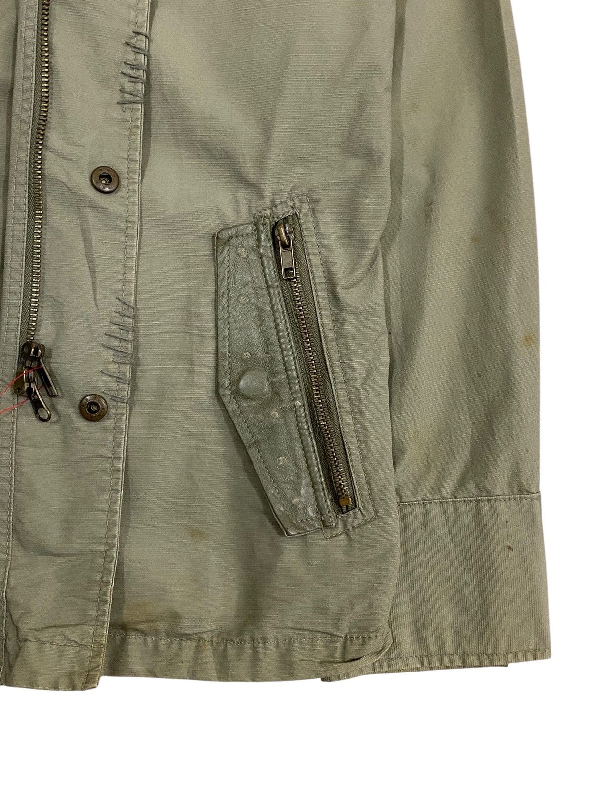 Vintage Vtg Jacket Military Style Size US L / EU 52-54 / 3 - 6 Thumbnail