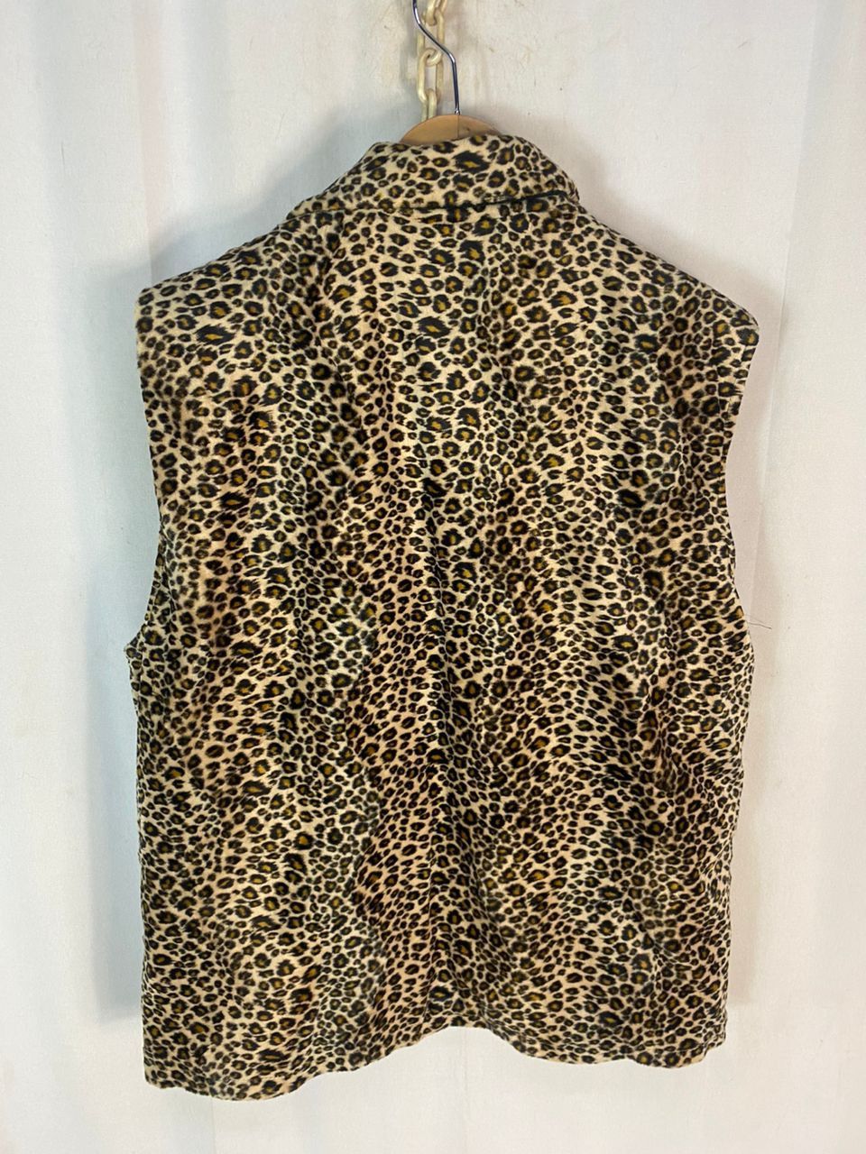 Japanese Brand Unbrand leopard button up vest jacket Size L / US 10 / IT 46 - 8 Thumbnail
