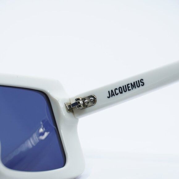 Jacquemus Jacquemus SPIAGGIA JAC/41 C3 Sunglasses White Geometric Size ONE SIZE - 9 Thumbnail