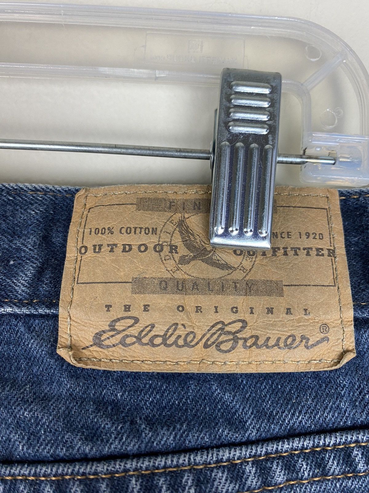 Eddie Bauer Vintage Eddie Bauer Relaxed Fit Blue Denim Jeans Pants baggy Size US 32 / EU 48 - 6 Thumbnail