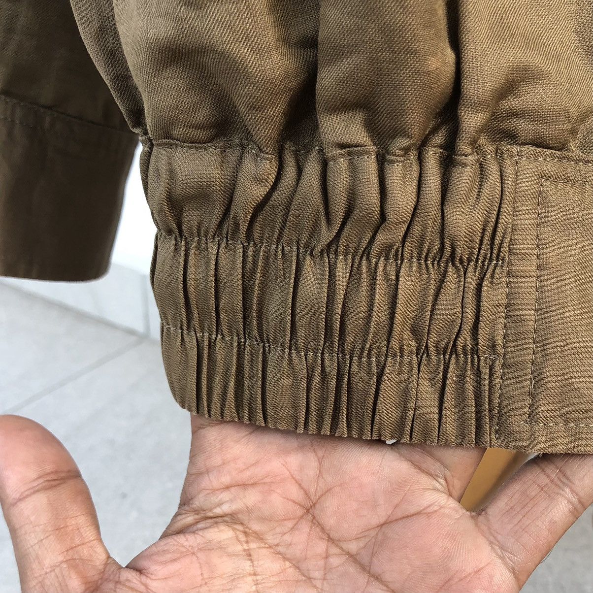 Balenciaga Vintage 90s Balenciaga Sport Linen Double Breasted Jacket Size US M / EU 48-50 / 2 - 13 Thumbnail