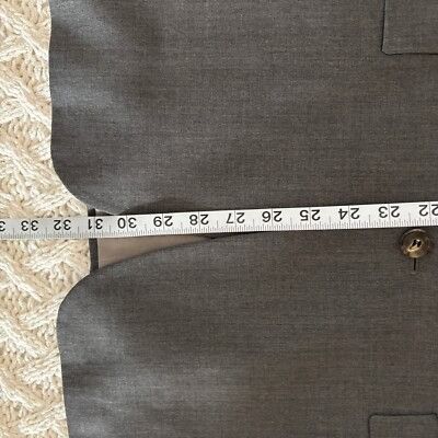 Hugo Boss Hugo Boss Rosselini Movie Blazer Sport Coat Pure Wool 3 Butt Size 40R - 7 Thumbnail