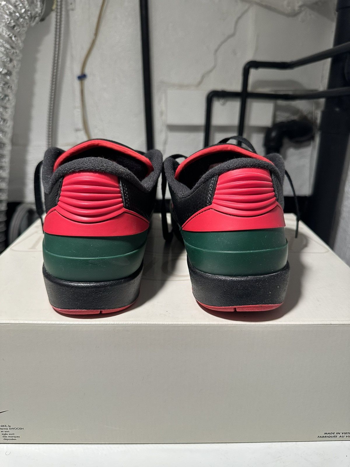Jordan Brand Air Jordan 2 low ‘Christmas’ Size US 11.5 / EU 44-45 - 4 Thumbnail