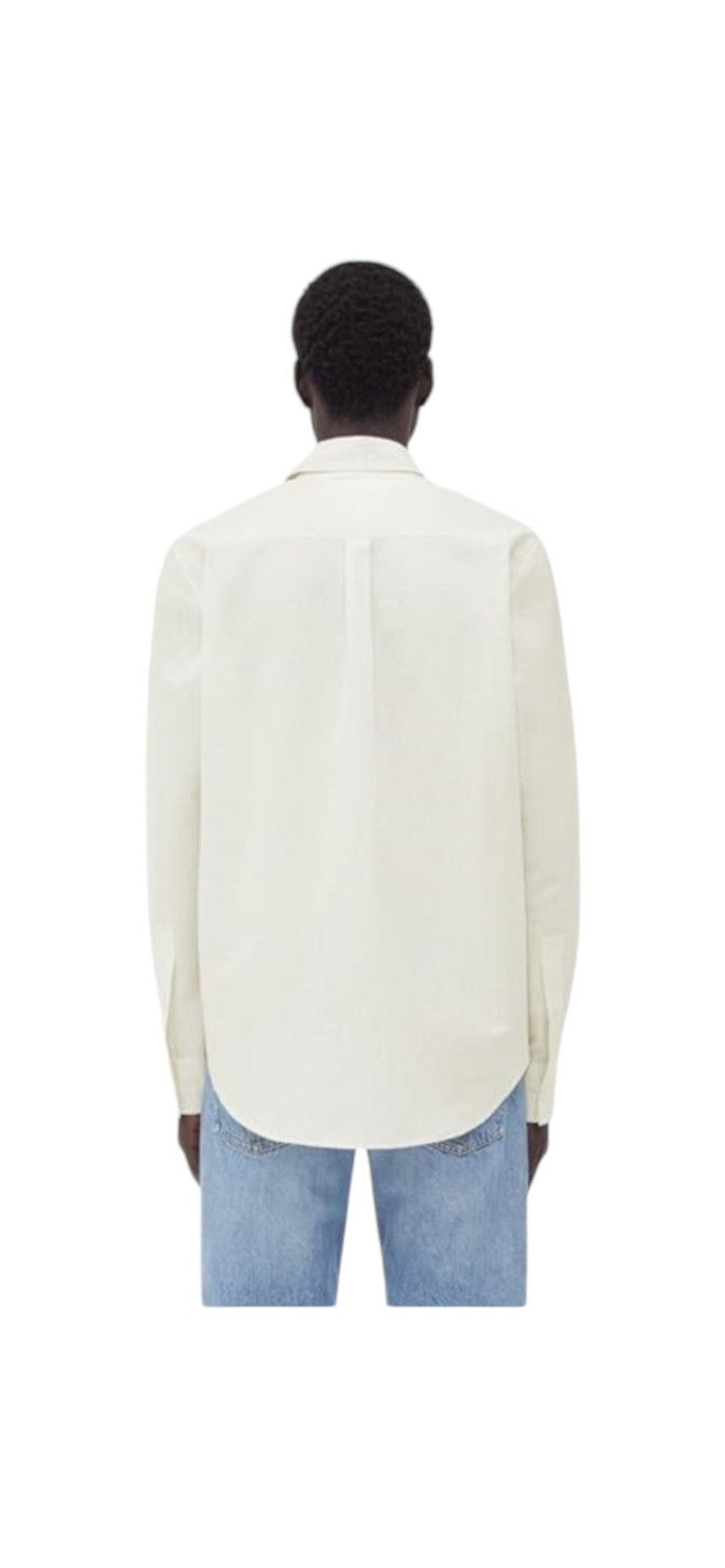 Bottega Veneta COTTON LINEN CHECK SHIRT WITH BV EMBROIDERY Size US L / EU 52-54 / 3 - 3 Thumbnail