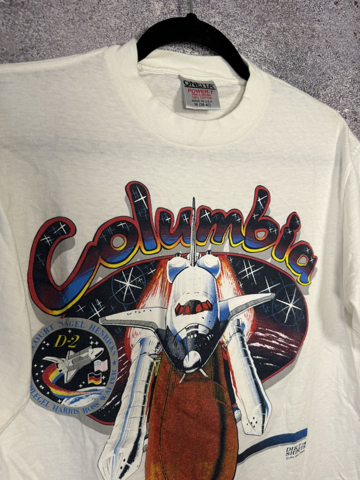 Vintage 90’s Vintage Official 1993 NASA Space Shuttle Columbia Tee Size US M / EU 48-50 / 2 - 7 Thumbnail