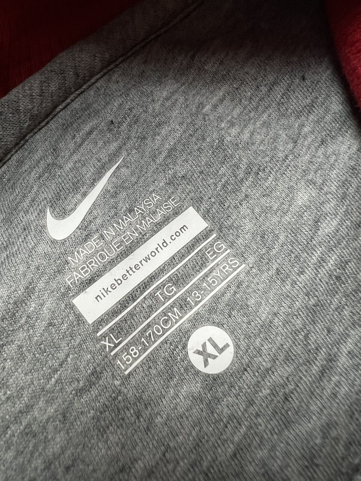 Nike Hoodie Nike Vintage center logo swoosh hype fit Travis Style Size M / US 6-8 / IT 42-44 - 6 Thumbnail