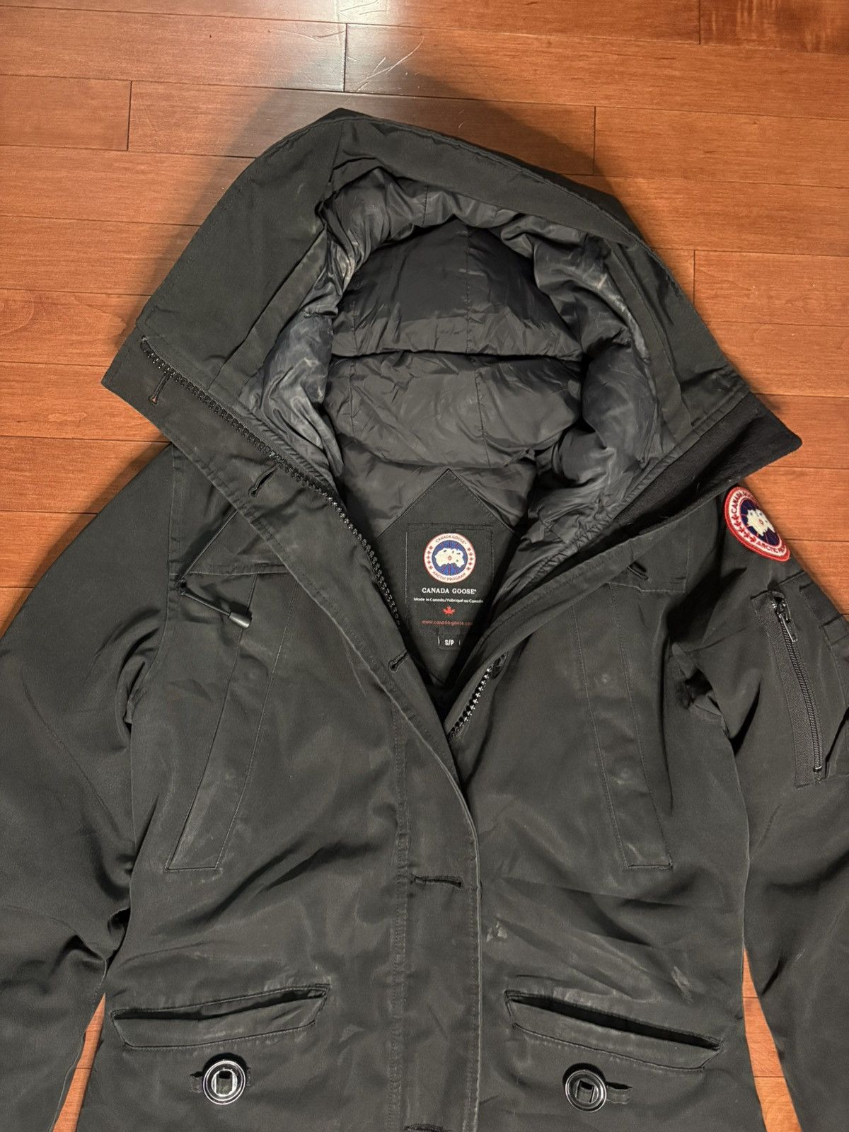 Canada Goose Women’s Canada Goose Montebello Parka Jacket | $200 Size S / US 4 / IT 40 - 3 Thumbnail
