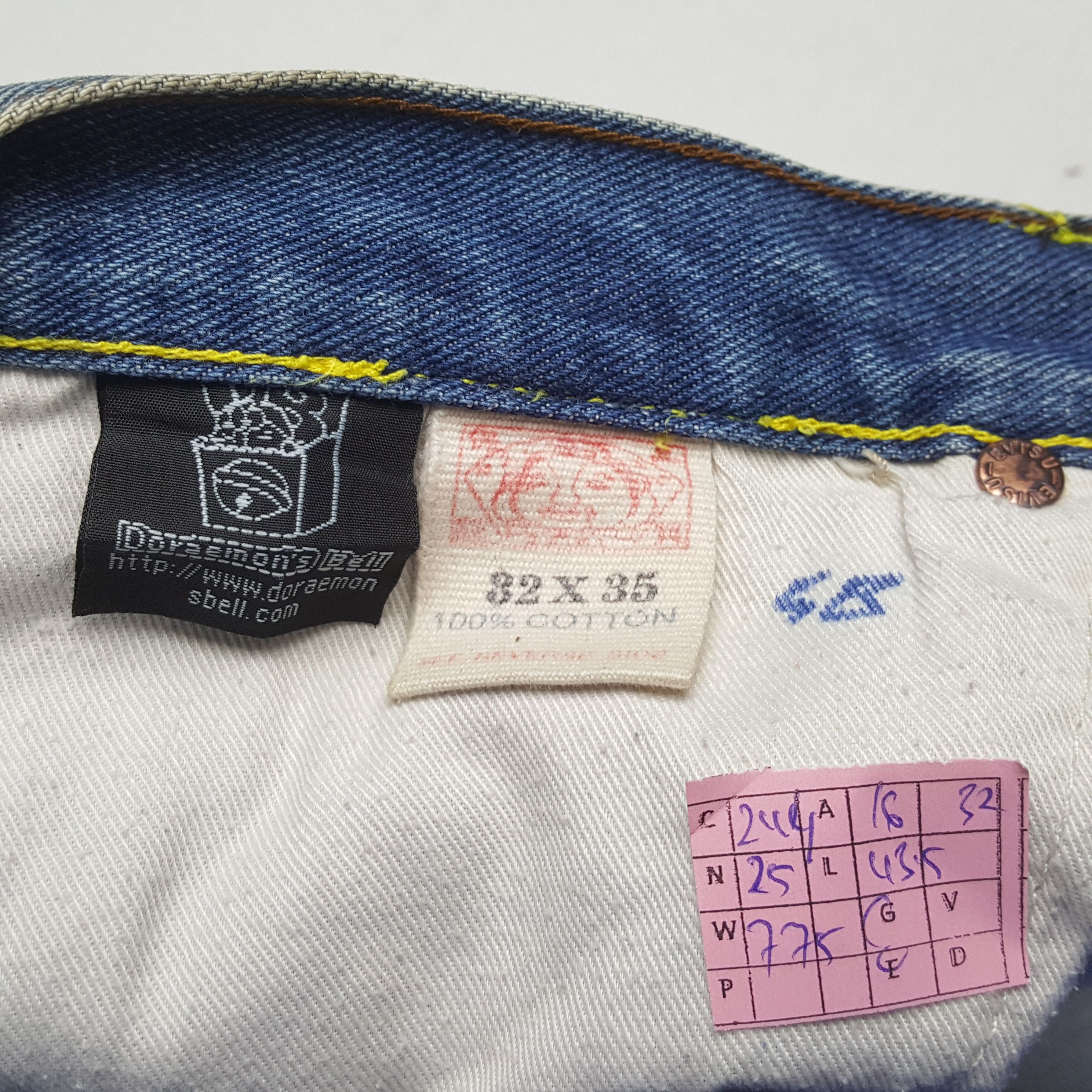 Japanese Brand EVISU x DORAEMON Japanese Brand Custom Daicock Jeans Size US 32 / EU 48 - 13 Thumbnail