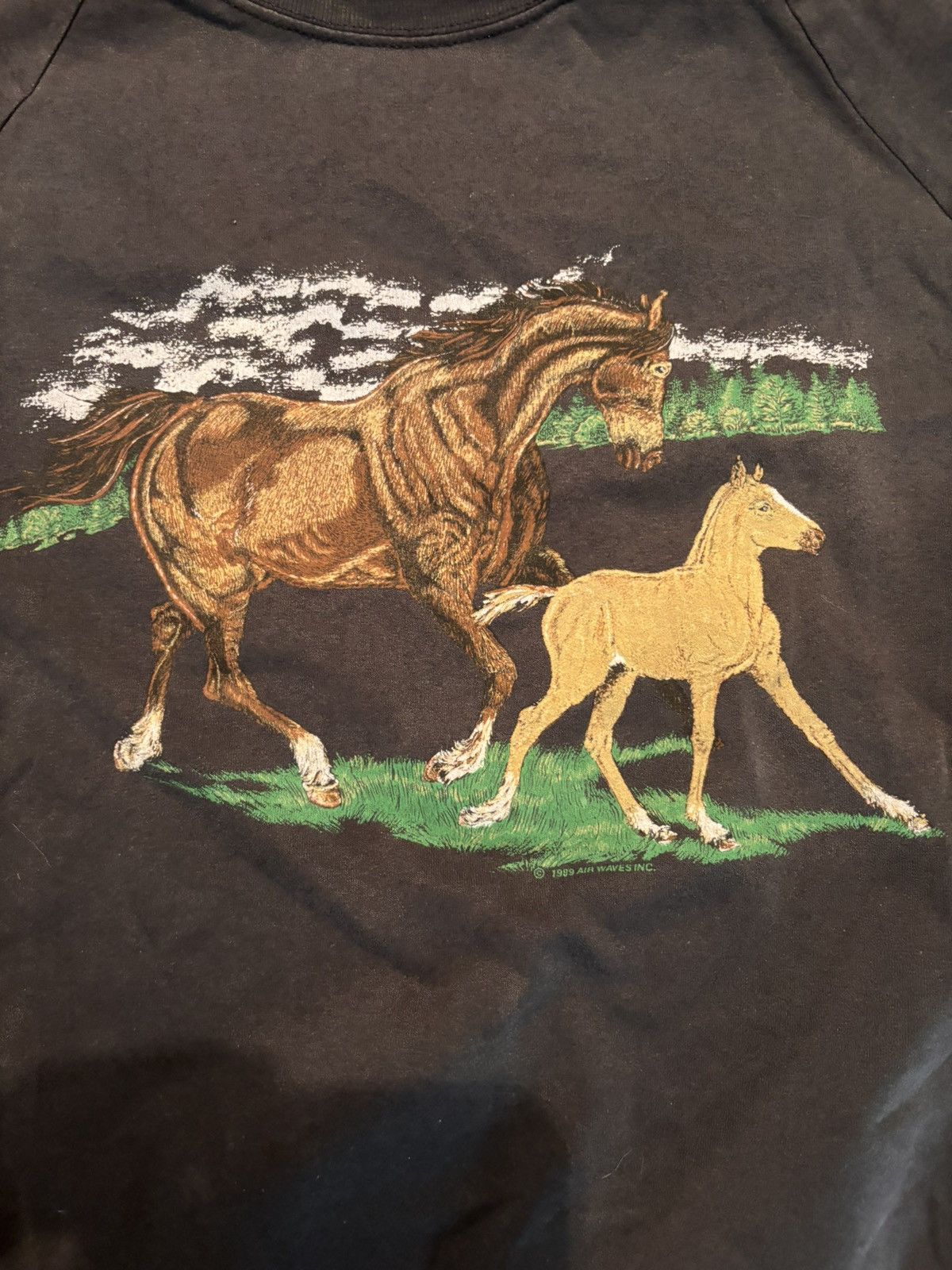 Other × Vintage Vintage 80s horse pull over Size US L / EU 52-54 / 3 - 3 Thumbnail