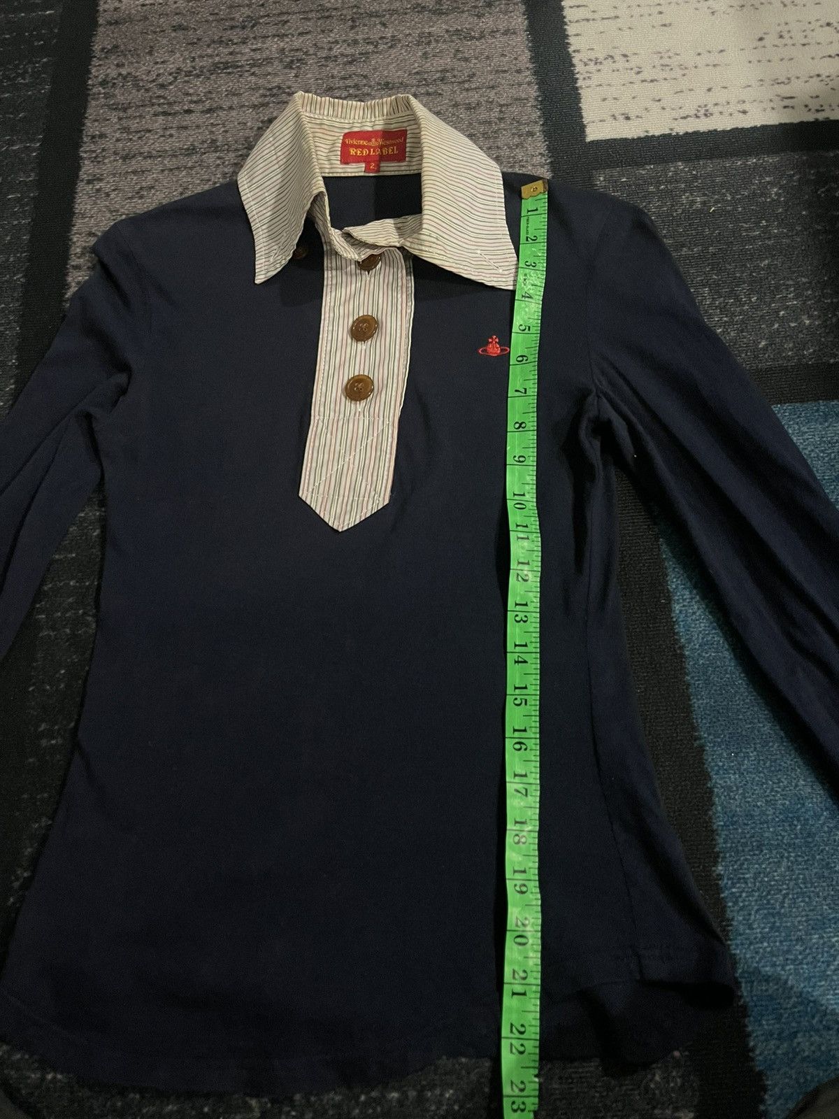 Vivienne Westwood Vivienne Westwood Red Label Longsleeve Collar Size XXS / US 00 / IT 34 - 16 Thumbnail