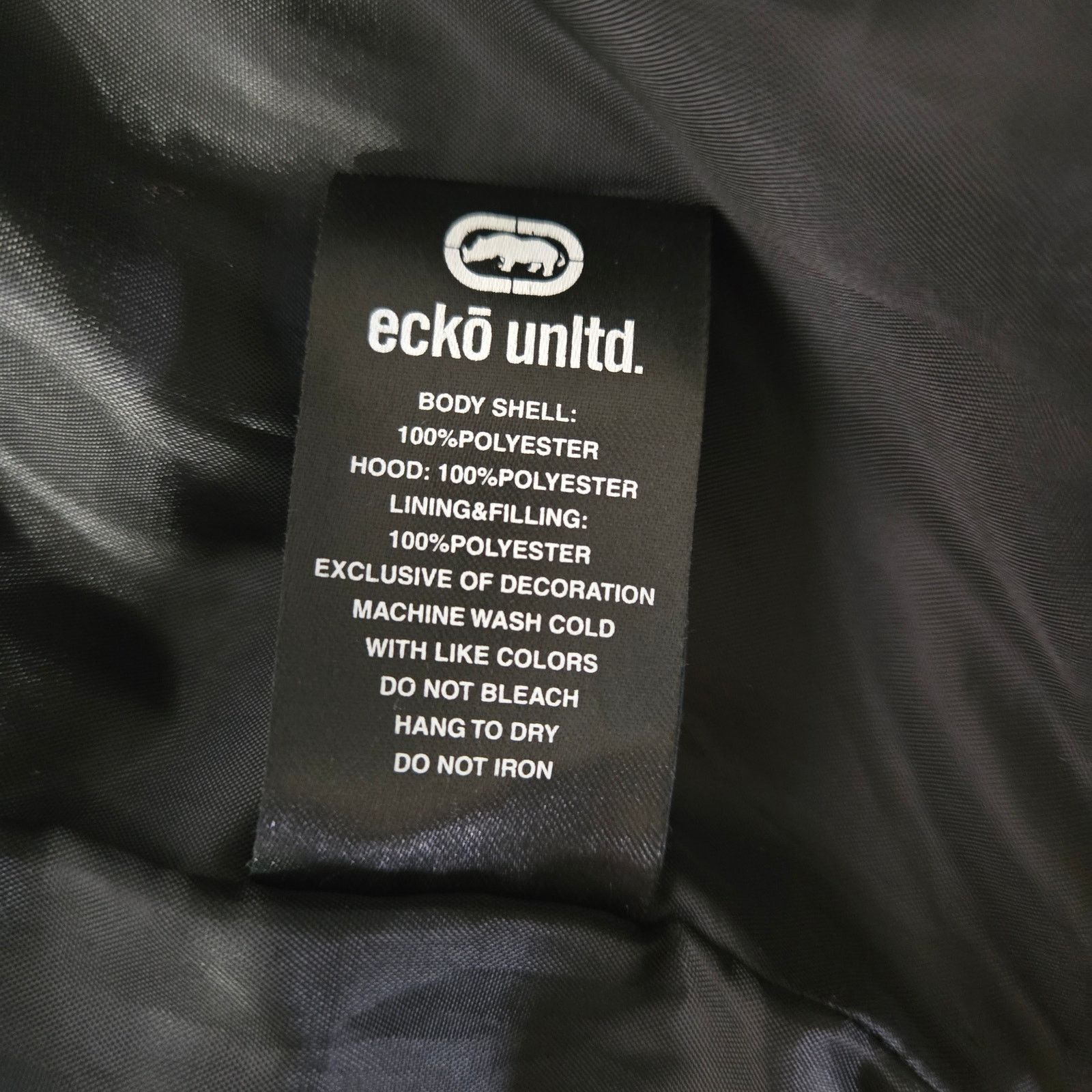 Ecko Unltd. ECKO UNLTD Grey Black Sleeveless Hoodie Bomber Puffer Vest Size US XXL / EU 58 / 5 - 3 Thumbnail