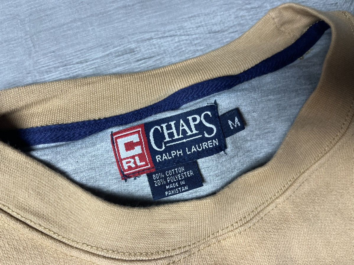 Chaps Ralph Lauren Vintage Chaps Ralph Lauren sweatshirt crew neck 90s size M Size US M / EU 48-50 / 2 - 4 Thumbnail