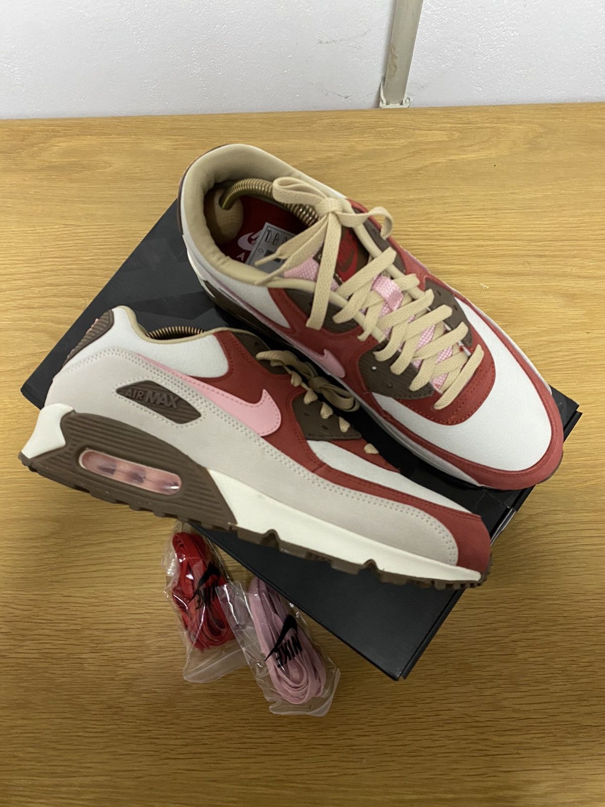 Nike Nike Air Max 90 NRG Bacon (2021) Size US 12 / EU 45 - 5 Thumbnail