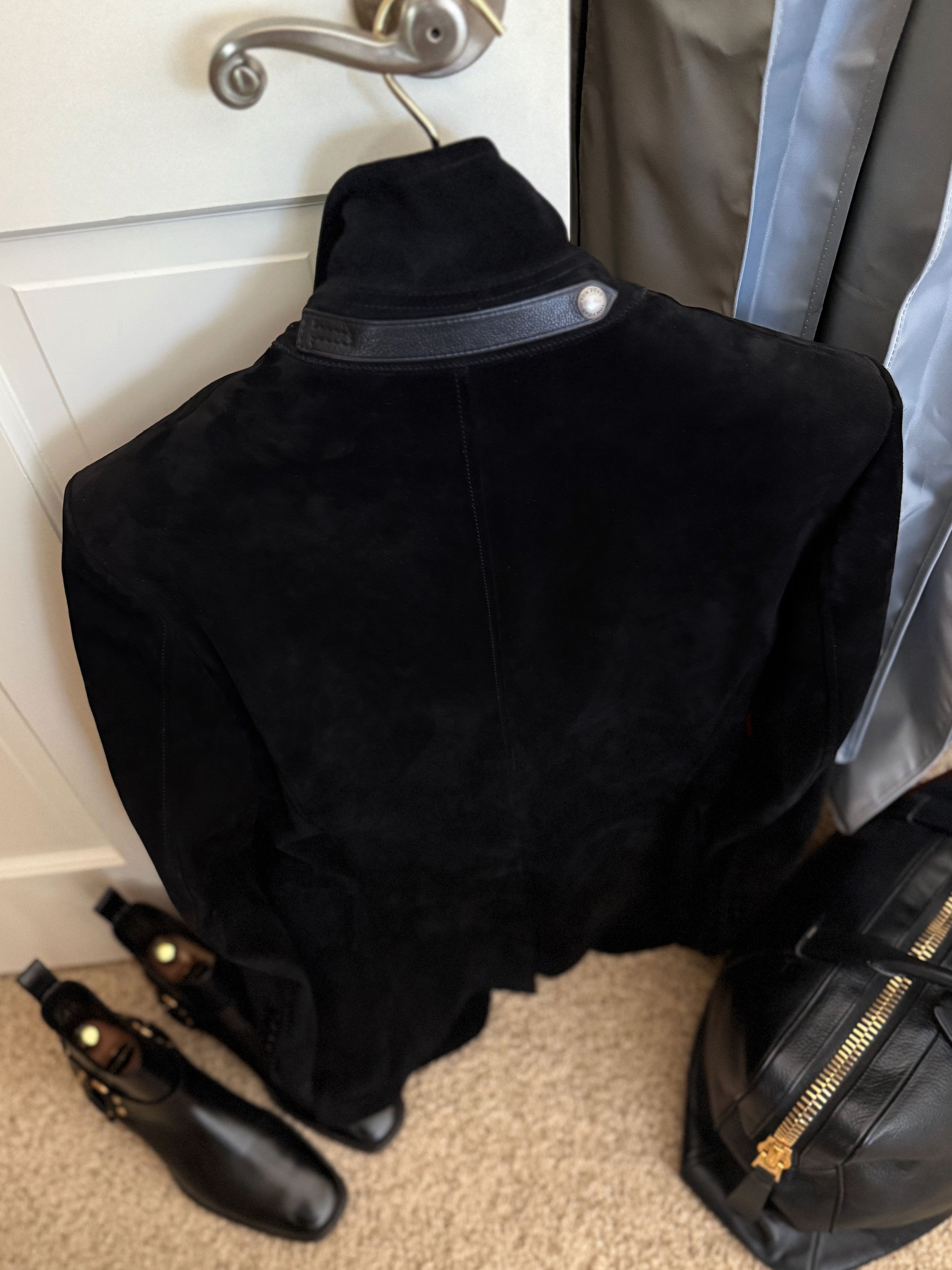 Tom Ford A Menswear Grail $10-$14K Rare Coveted Suede Leather Jacket Size US M / EU 48-50 / 2 - 16 Thumbnail