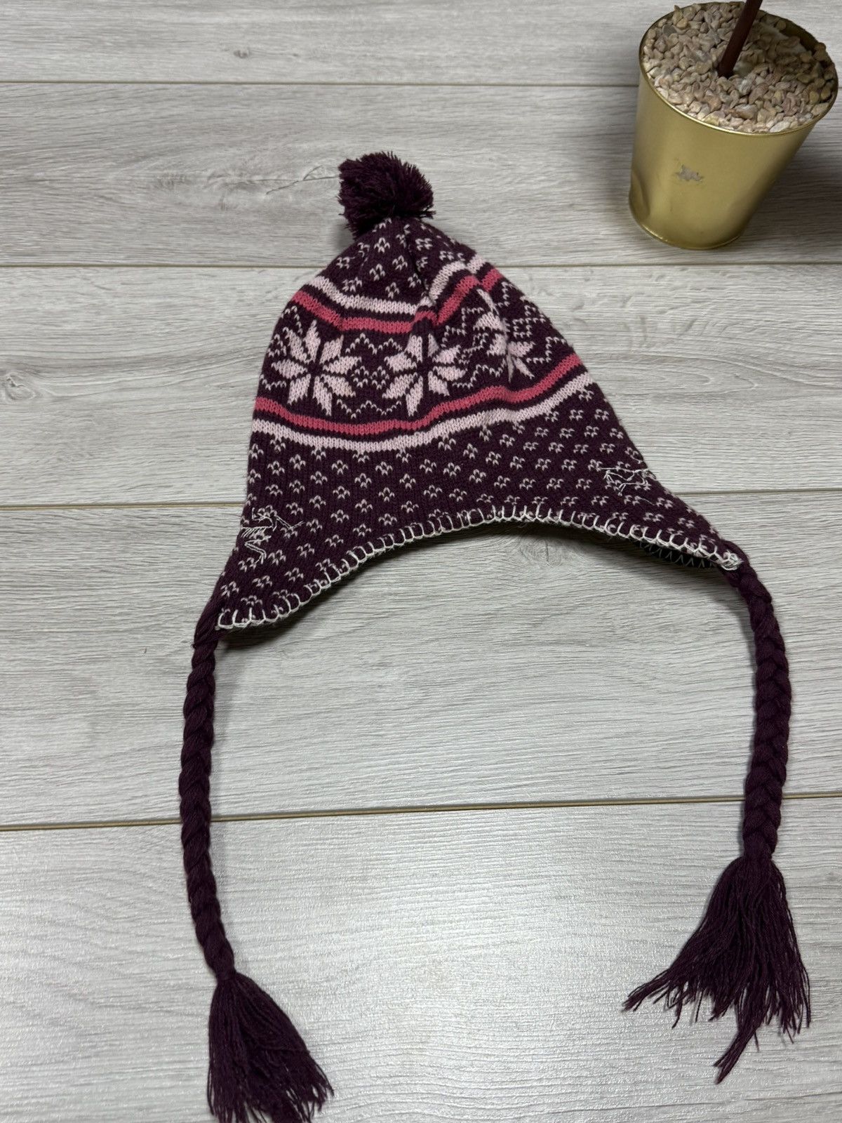 Arc'teryx Arcteryx knitted bird lace hat beanie patterns norway style Size ONE SIZE - 6 Thumbnail
