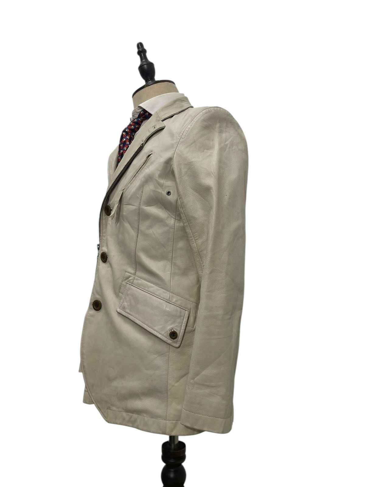 Japanese Brand Leather Jacket Custom Culture Japan Goatskin Slim 7🟩0 Size US M / EU 48-50 / 2 - 3 Thumbnail