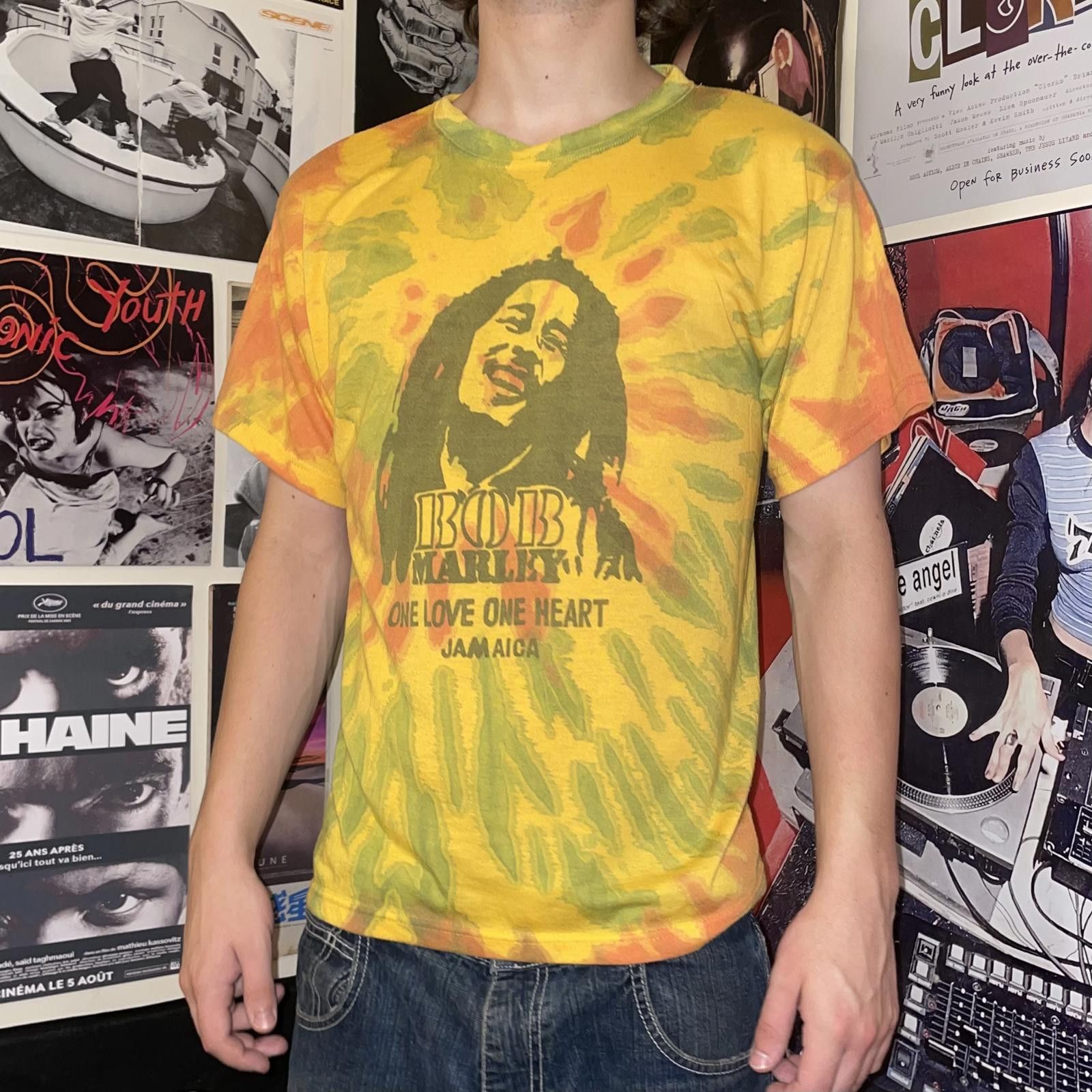 Other Bob Marley 90s Tie Dye Graphic T-Shirt L Size US L / EU 52-54 / 3 - 5 Thumbnail