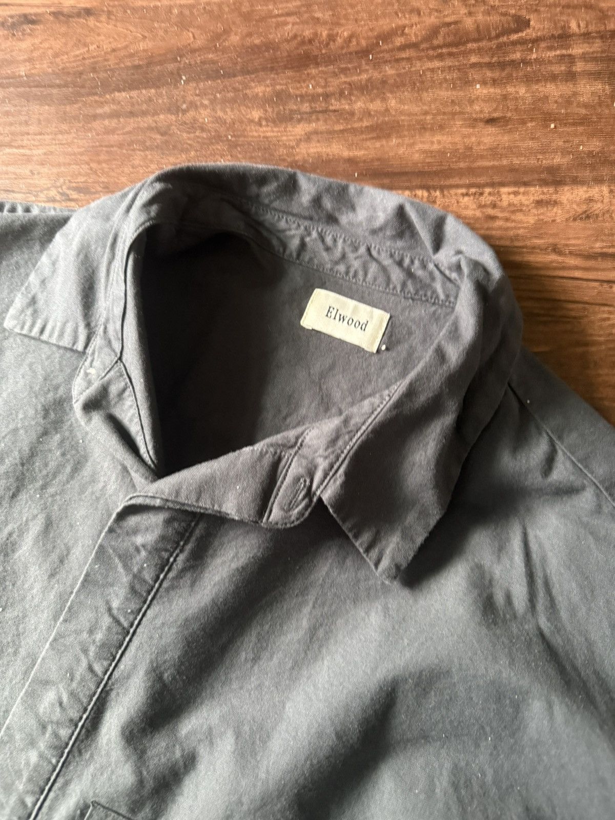 Elwood Elwood Grey Long Sleeve Button Up Size US XL / EU 56 / 4 - 2 Thumbnail