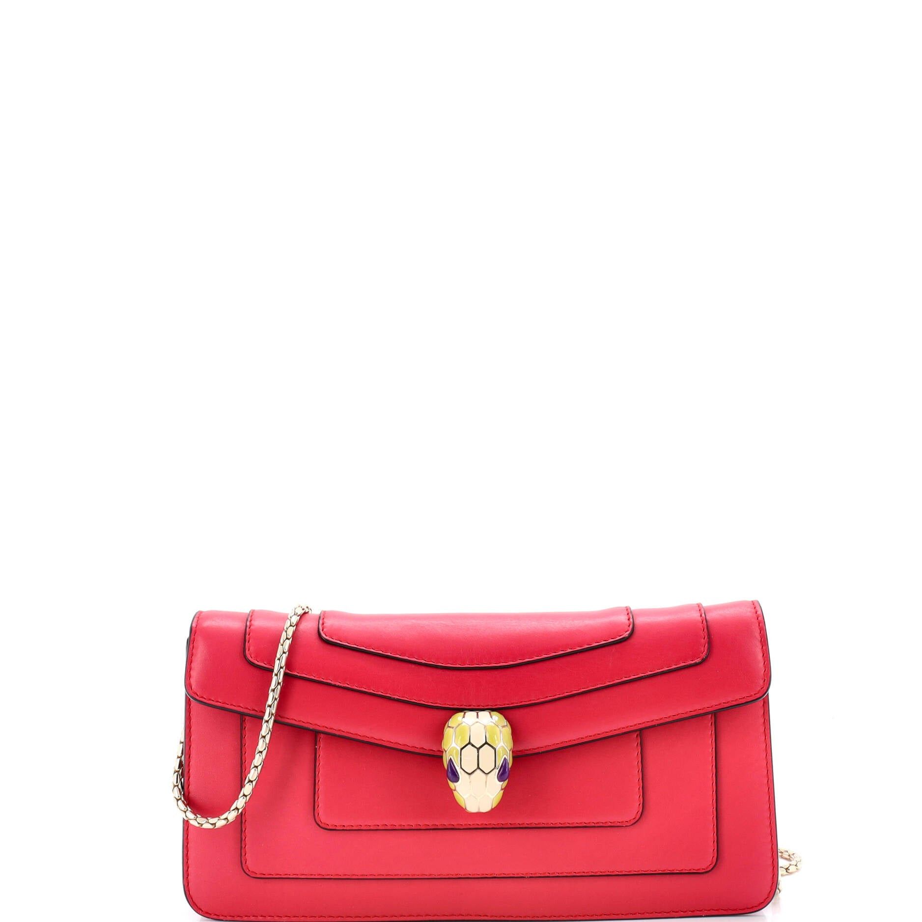 Bvlgari Serpenti Forever Chain Clutch Size ONE SIZE - 1 Thumbnail