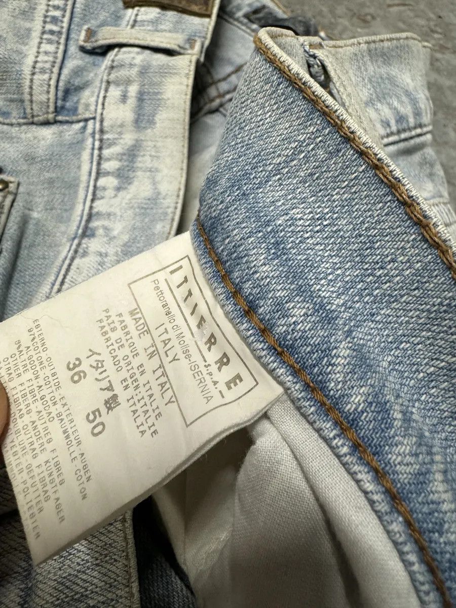 Roberto Cavalli AW2003 Cavalli Sun Faded Blue Yellowish Pants Size 28" / US 6 / IT 42 - 12 Thumbnail