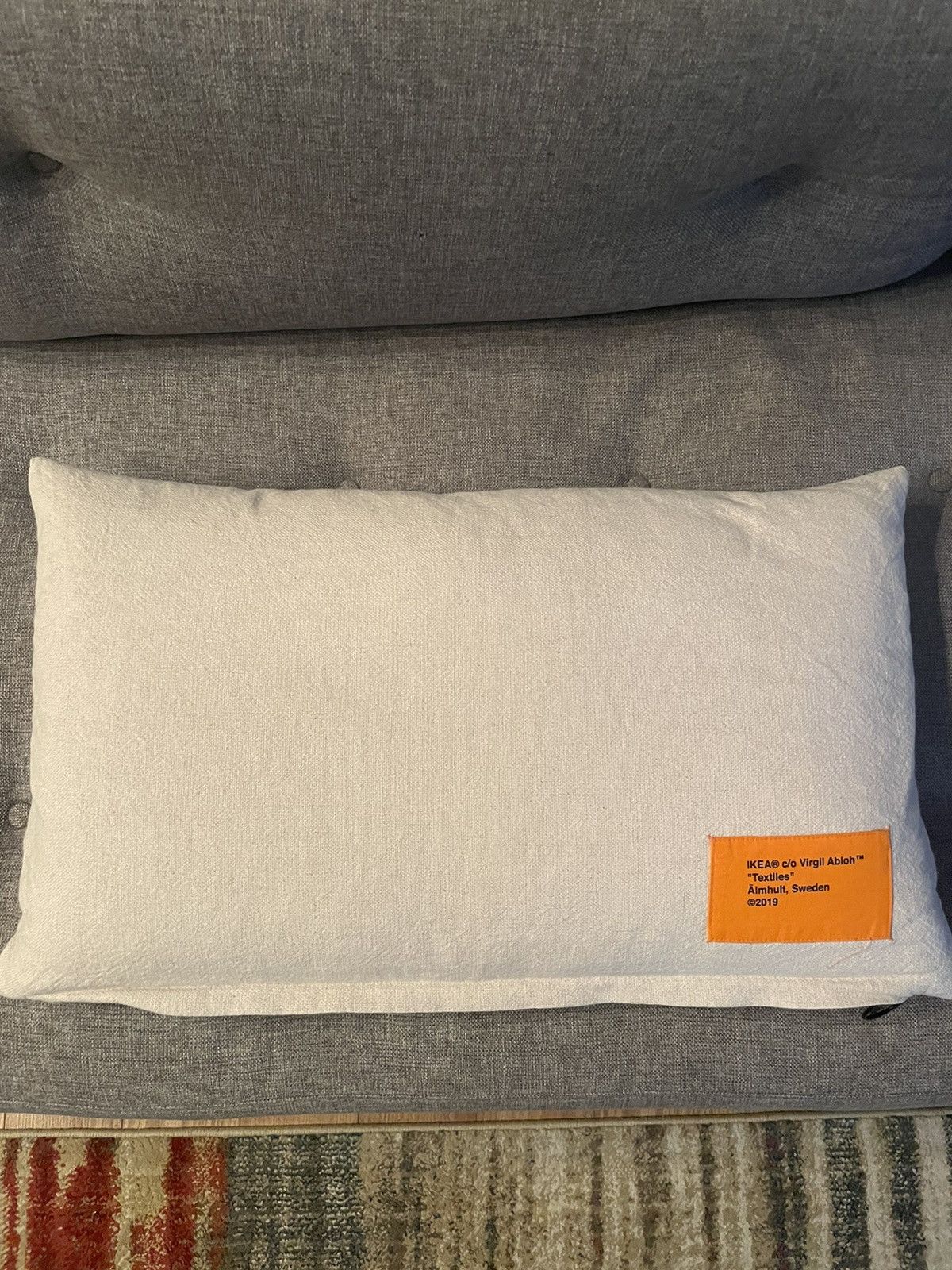 Ikea x Virgil off white pillow sold case