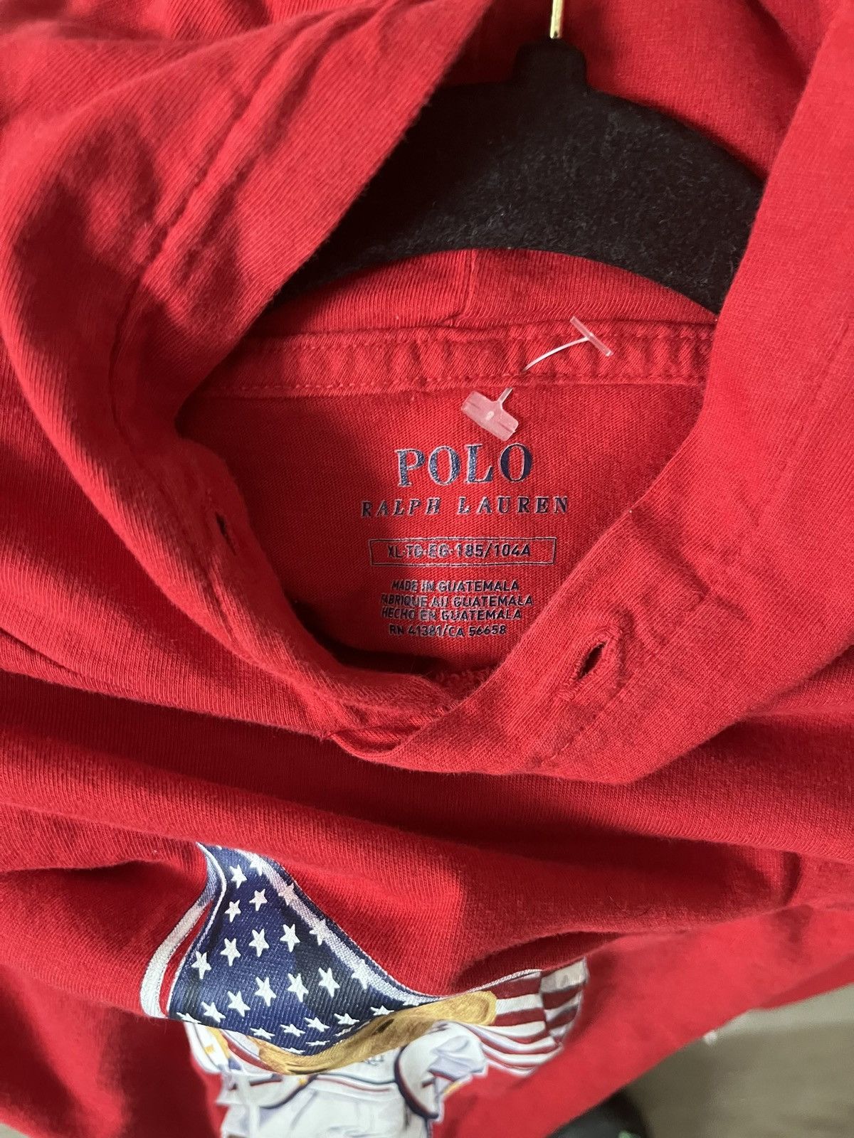 Polo Ralph Lauren Polo Bear by Polo Ralph Lauren Lightweight hoodie Size US XL / EU 56 / 4 - 2 Thumbnail