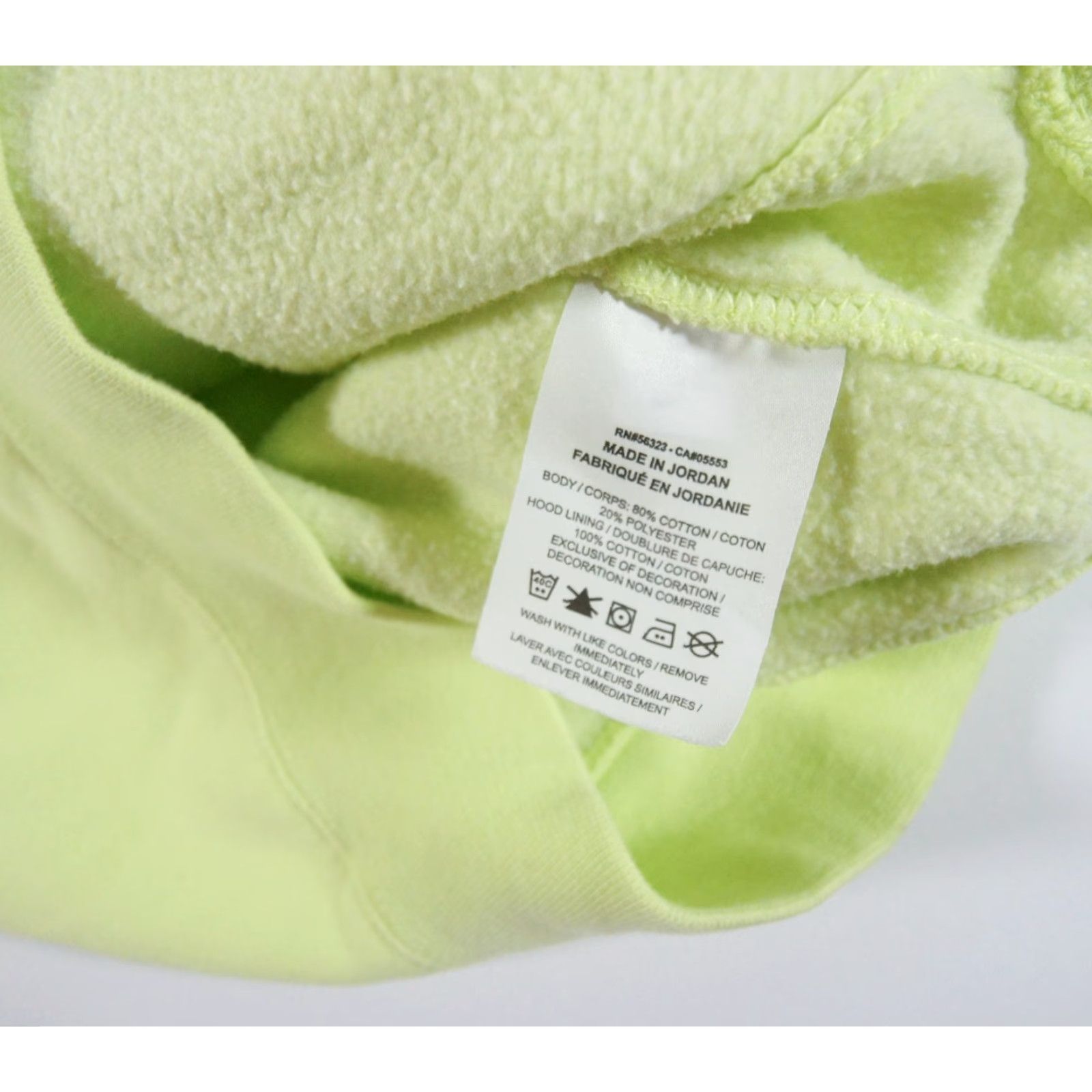 Nike VINTAGE Nike Sweatshirt Mens XS Green Volt Hoodie Pullover Swoosh Adult Sweater XSmall Size US XS / EU 42 / 0 - 7 Thumbnail