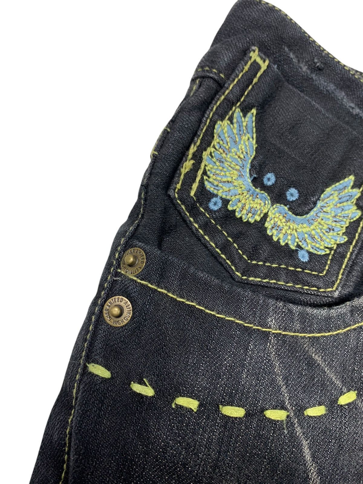Tornado Mart Aspect Jeans - Wing Flare Jeans Pants Size US 32 / EU 48 - 6 Thumbnail