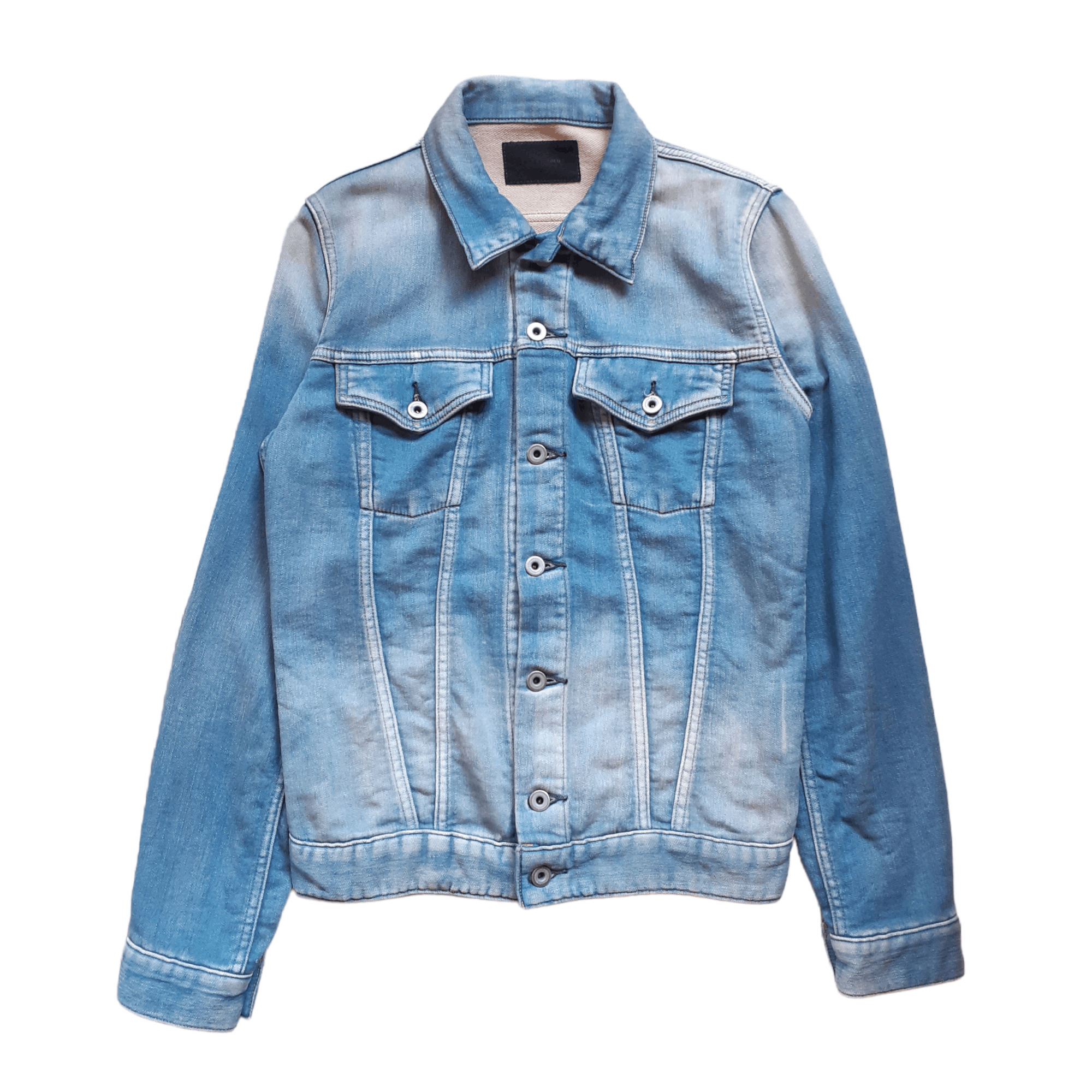 Carpe Diem × junhashimoto JUNHASHIMOTO Denim Jacket Type 3 Japan Light Wash Size US M / EU 48-50 / 2 - 1 Thumbnail