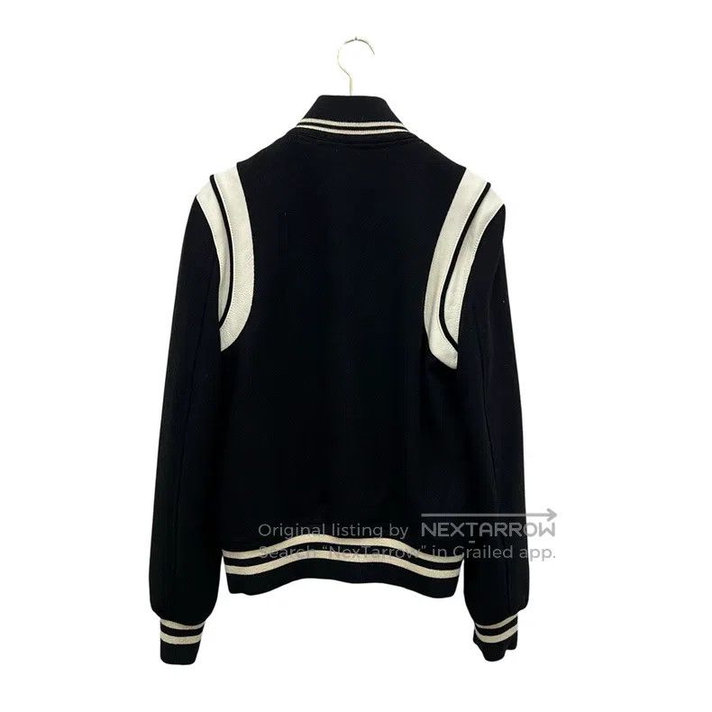 Saint Laurent Paris Saint Laurent Paris Color Block Black and White Baseball J Size XS / US 0-2 / IT 36-38 - 2 Thumbnail
