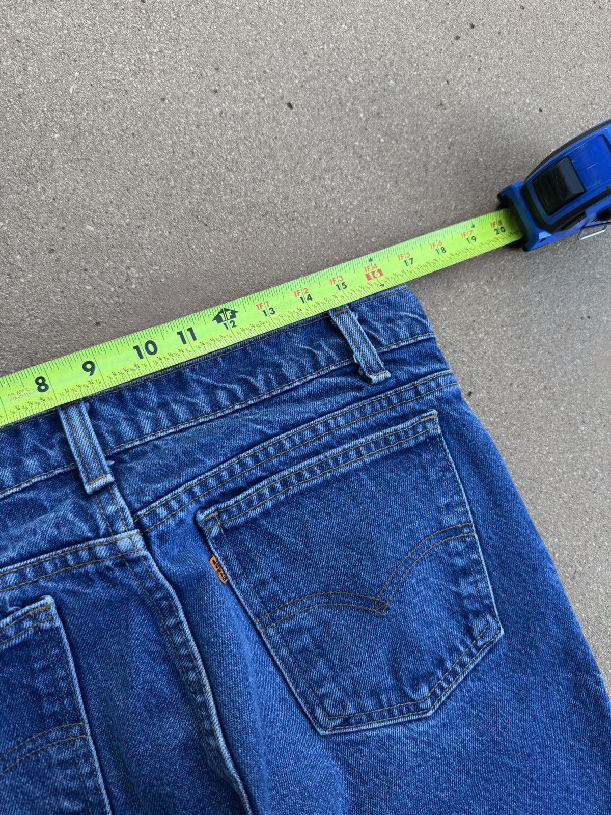Levi's × Vintage Vtg 80’s Levi’s 646 Orange Tab Bellbottom Flare Jeans 33x29 Size US 33 - 10 Thumbnail
