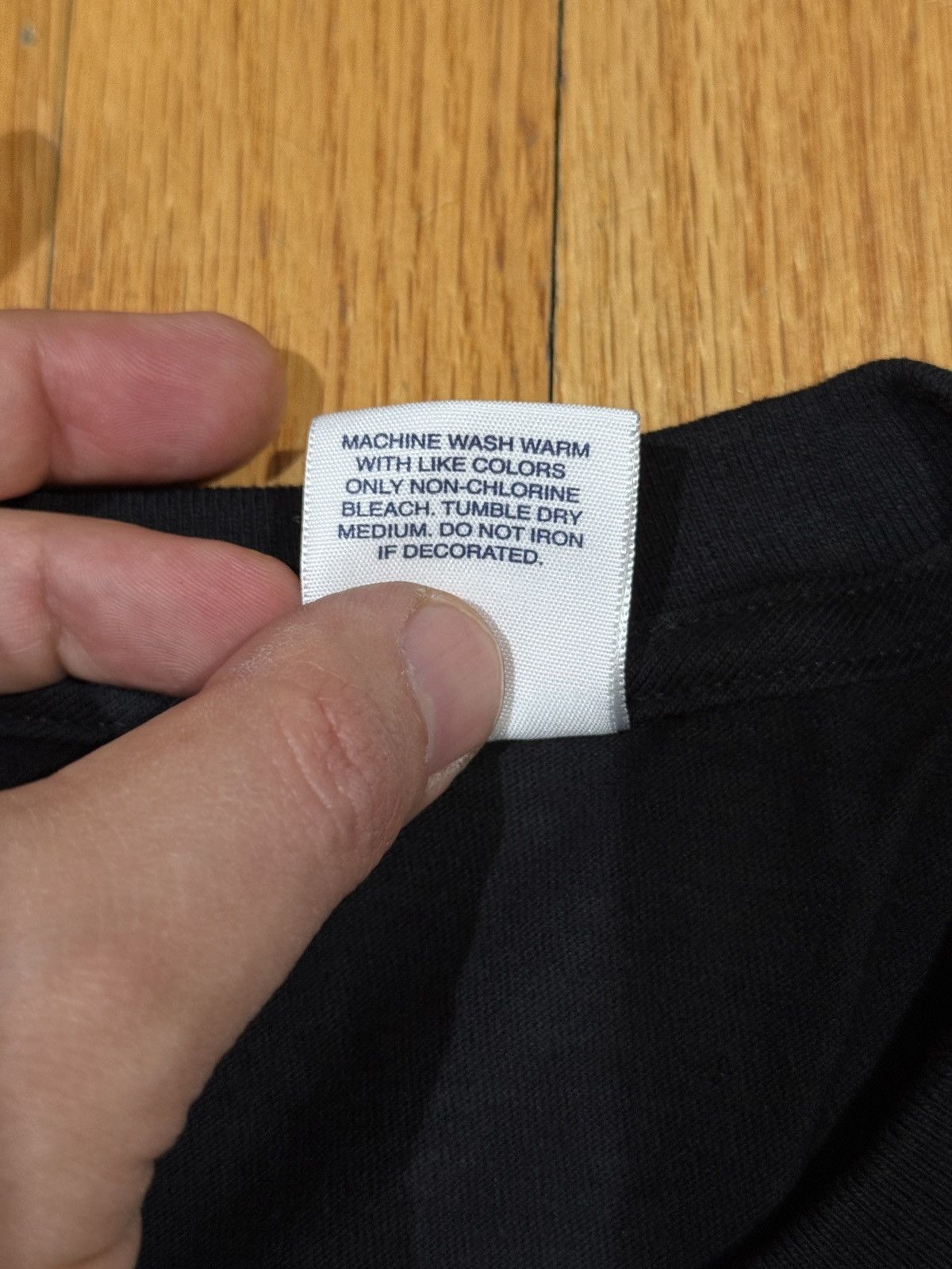 Supreme SUPREME FW14 FUCK TEE T-SHIRT SIZE XL BLACK BRAND NEW IN BAG Size US XL / EU 56 / 4 - 4 Thumbnail