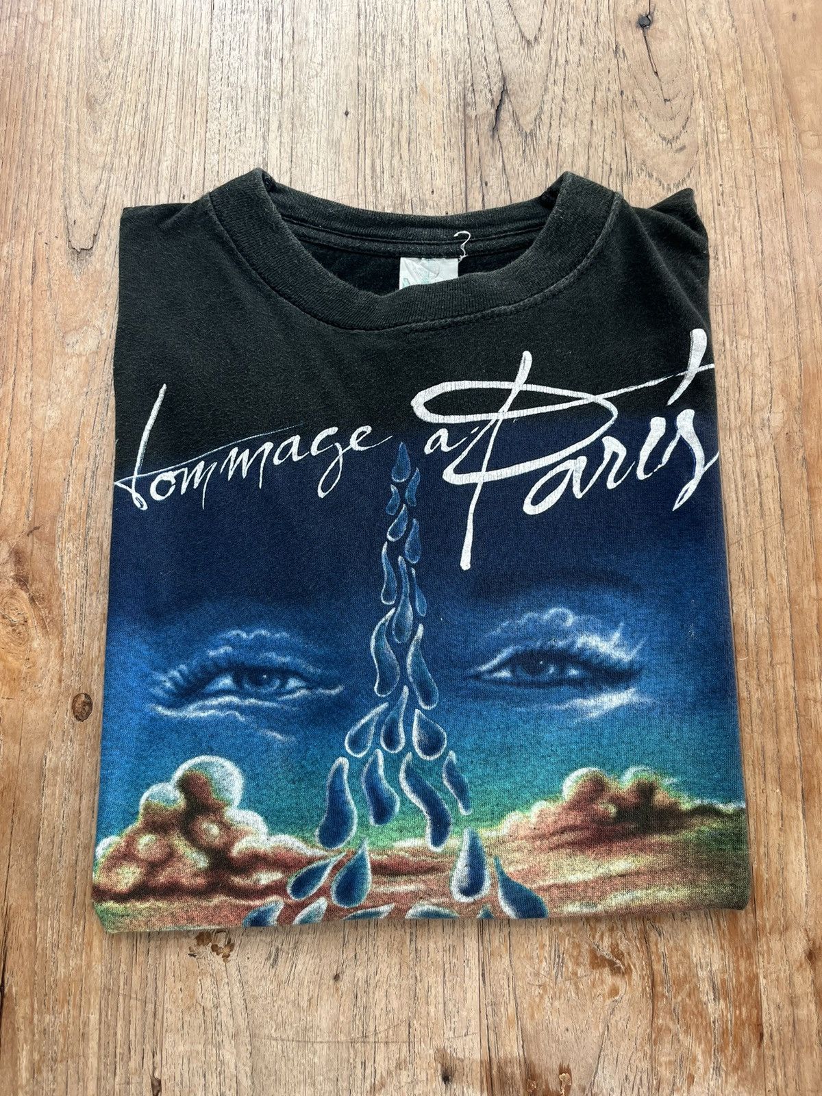 Adidas × Vintage Vintage Salvador Dali Art Hommage Paris 90’s T-shirt Size US L / EU 52-54 / 3 - 1 Thumbnail