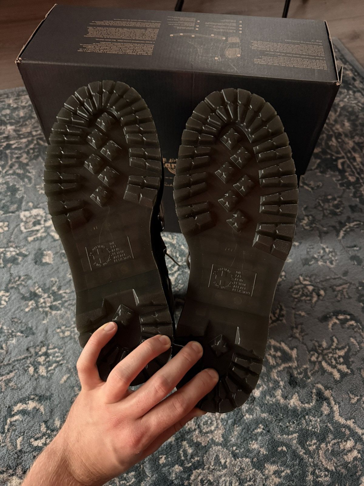 Dr. Martens × Rick Owens 1460 Megalace Quad Rick Owen’s x Dr. Martens Size US 11 / EU 44 - 5 Thumbnail