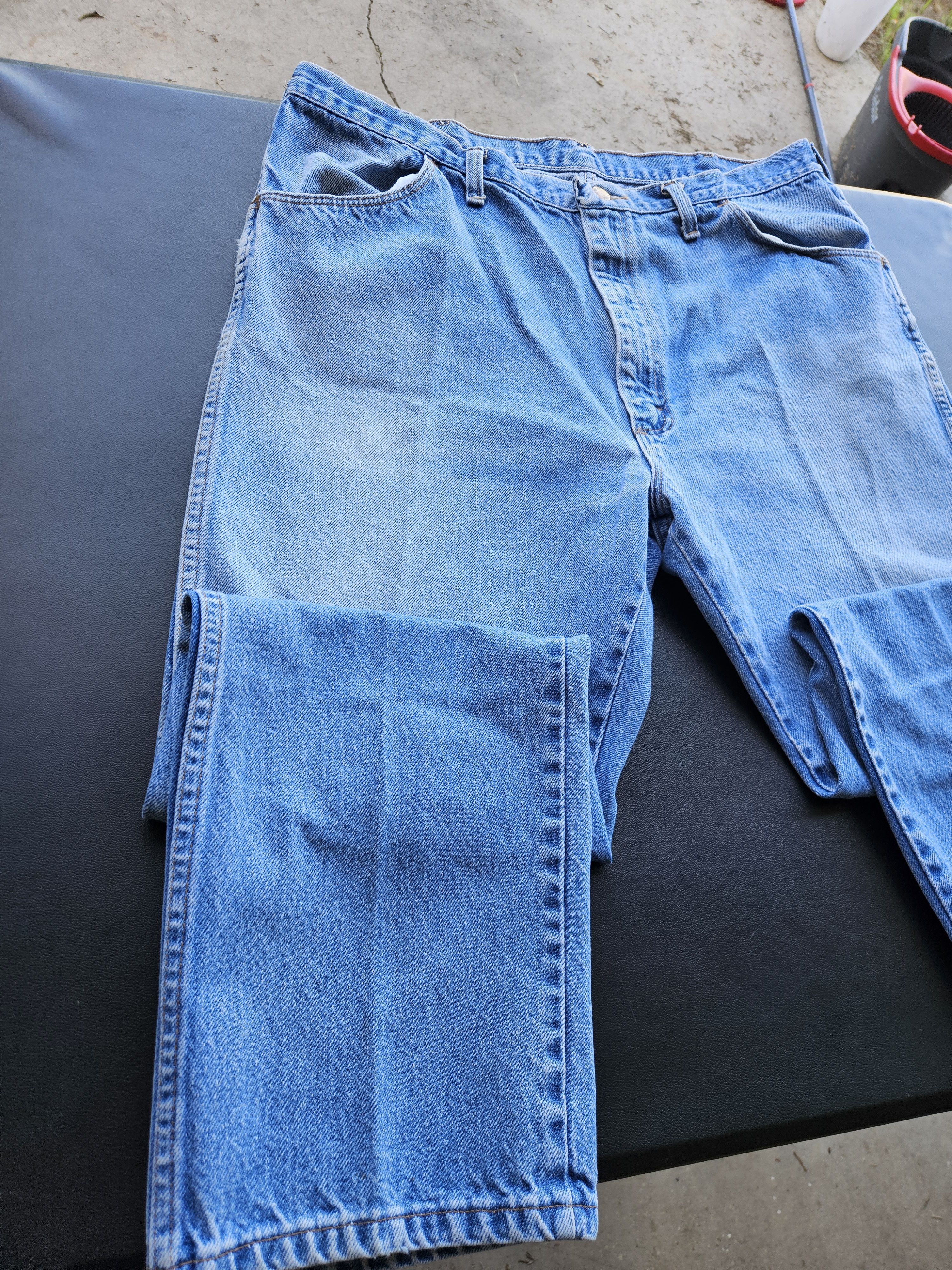 Rustler Rustler Vintage Baggy Denim Jeans Size US 38 / EU 54 - 4 Thumbnail