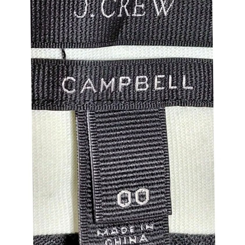 J.Crew J.CREW Campbell Wool Blend Pants Gray Women Solid Slim Size 00 Dress Pants Workwear Straight 00 Wool Blend ZIP Closure Size 24" / US 00 / IT 34 - 4 Thumbnail