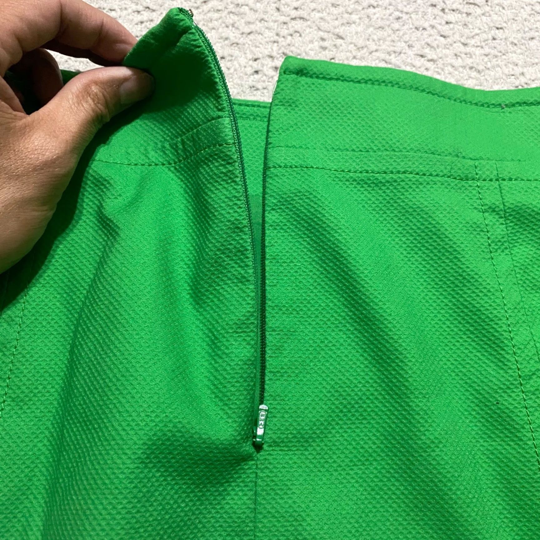 Talbots NWT Talbots Womens 6P Skirt Solid Green Straight Pencil Lined Fairy Academia New Size 28" / US 6 / IT 42 - 7 Thumbnail