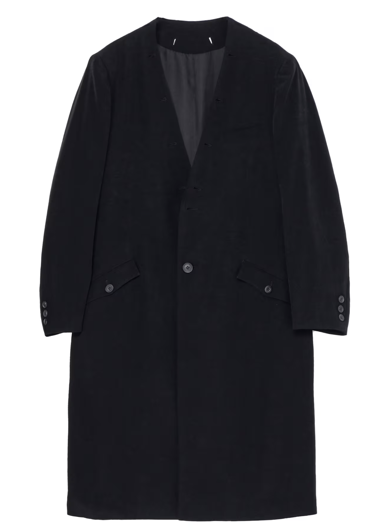 Yohji Yamamoto Yohji Yamamoto Pour Homme 24AW - Lapel Detachable Jacket Size US M / EU 48-50 / 2 - 14 Thumbnail