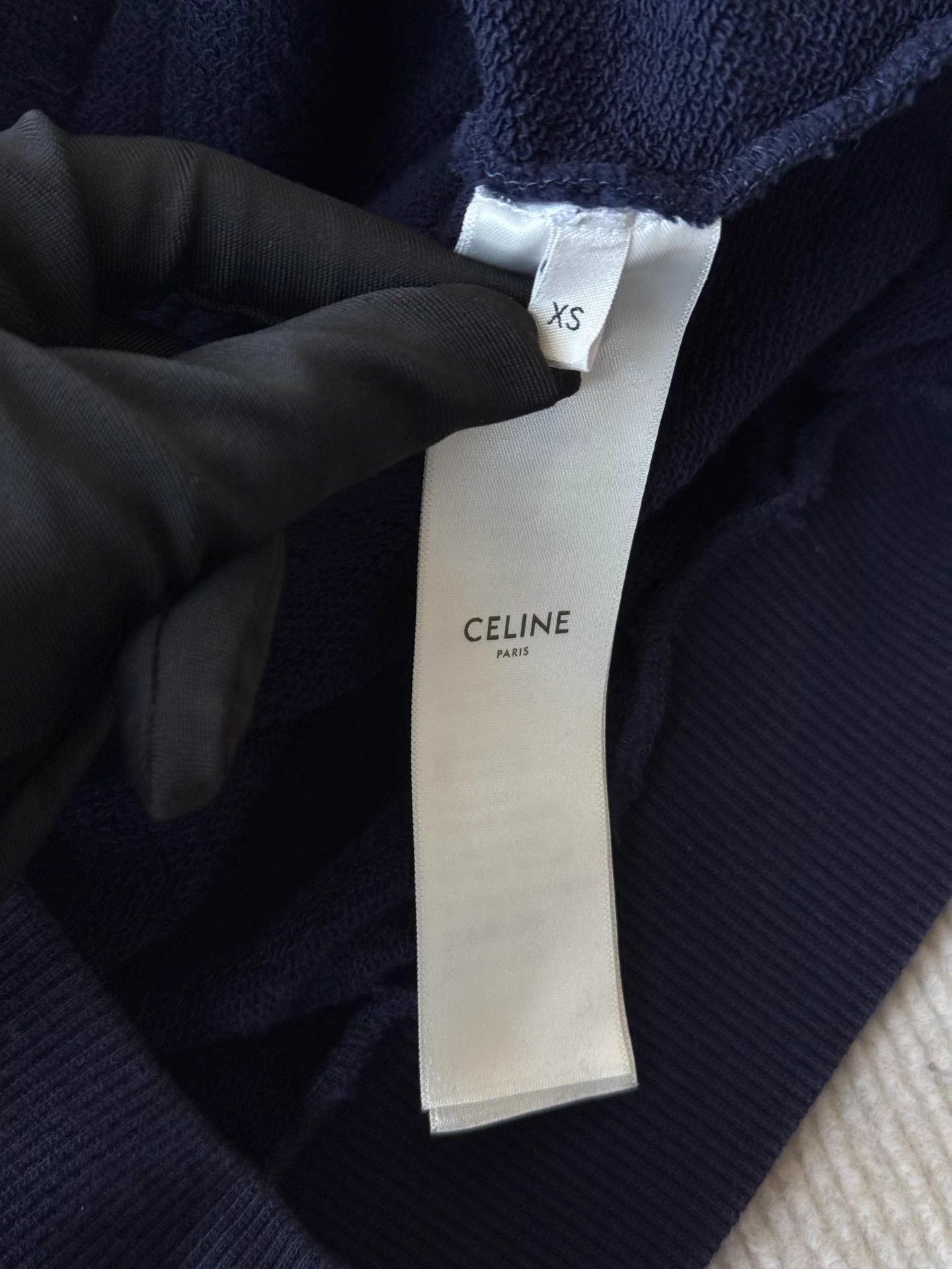 Celine Celine navy colorblock hoodie XS Size XS / US 0-2 / IT 36-38 - 5 Thumbnail