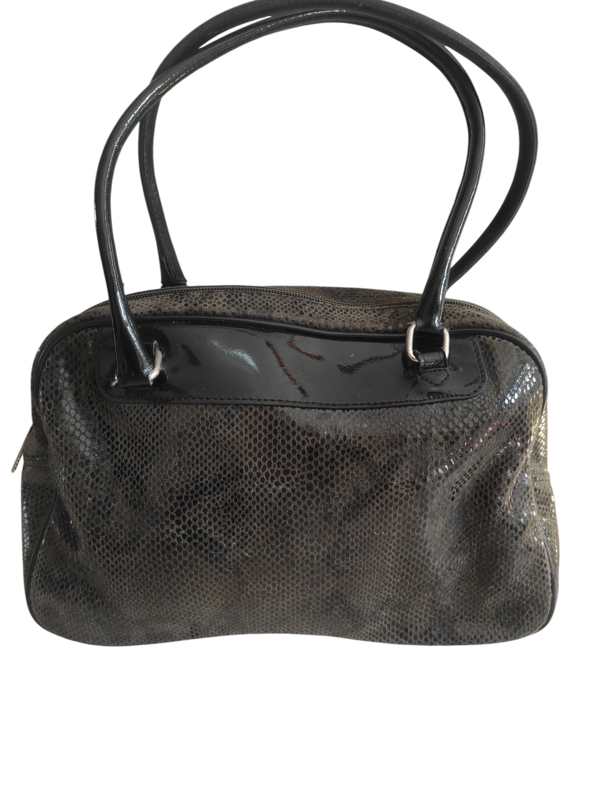 Other Phynes Paris Bag Snake Print Embossed Python Faux Leather Size ONE SIZE - 1 Thumbnail