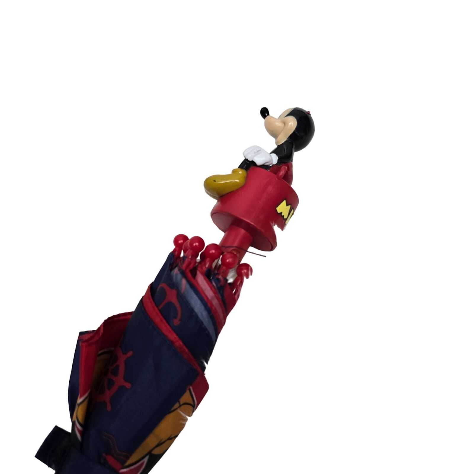 Disney Disney Mickey Mouse Umbrella Kids 3D Figure Handle Nautical Size ONE SIZE - 6 Thumbnail
