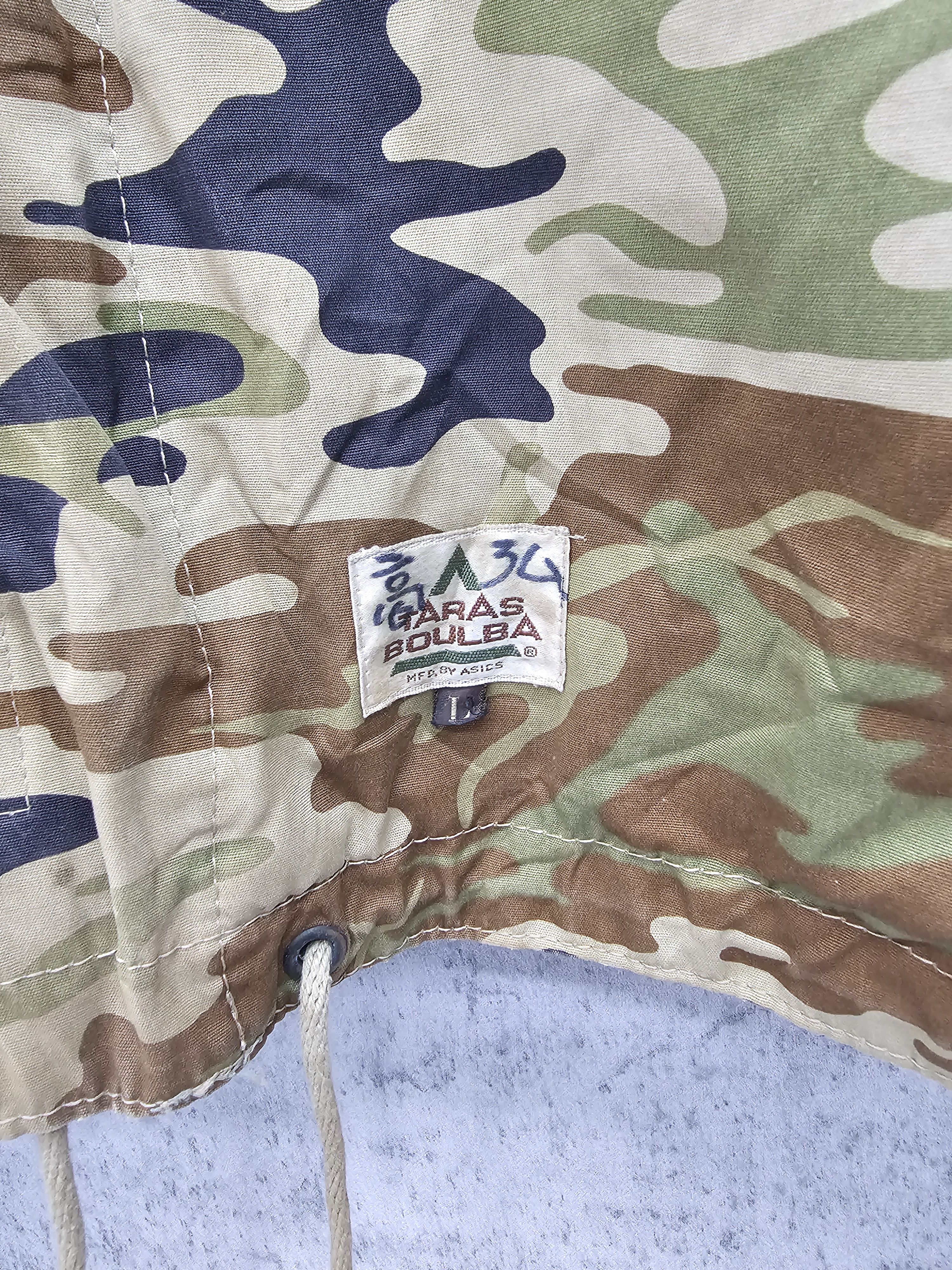Asics Vtg TARAS BOULBA By Asics Camouflage Revesible Jacket J0086 Size US L / EU 52-54 / 3 - 8 Thumbnail