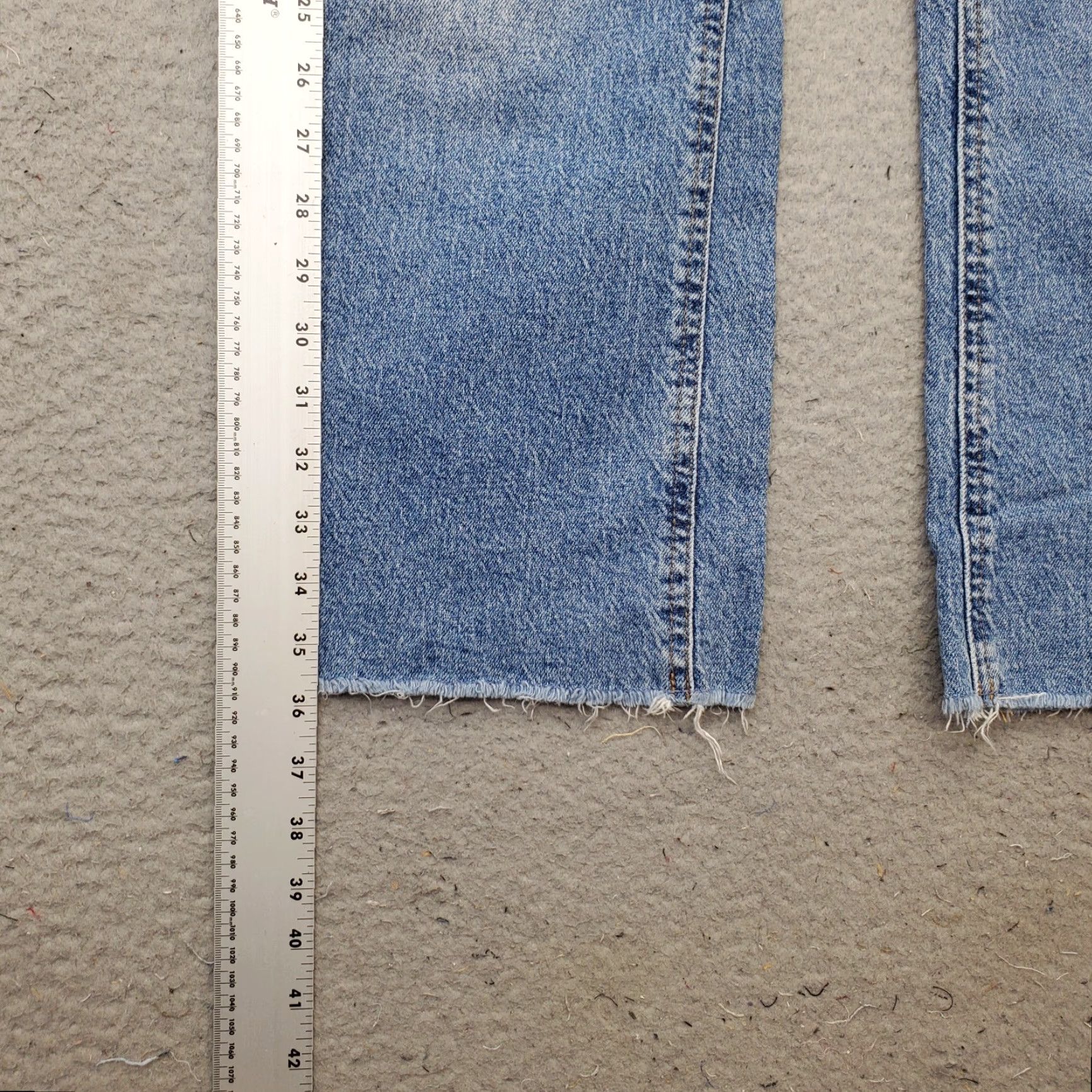 J.Crew J.Crew Womens Jeans Boot Crop Denim Medium Wash Blue 30 Frayed Hem Comfort Regular Size 30 Womens Size 30" / US 8 / IT 44 - 3 Thumbnail