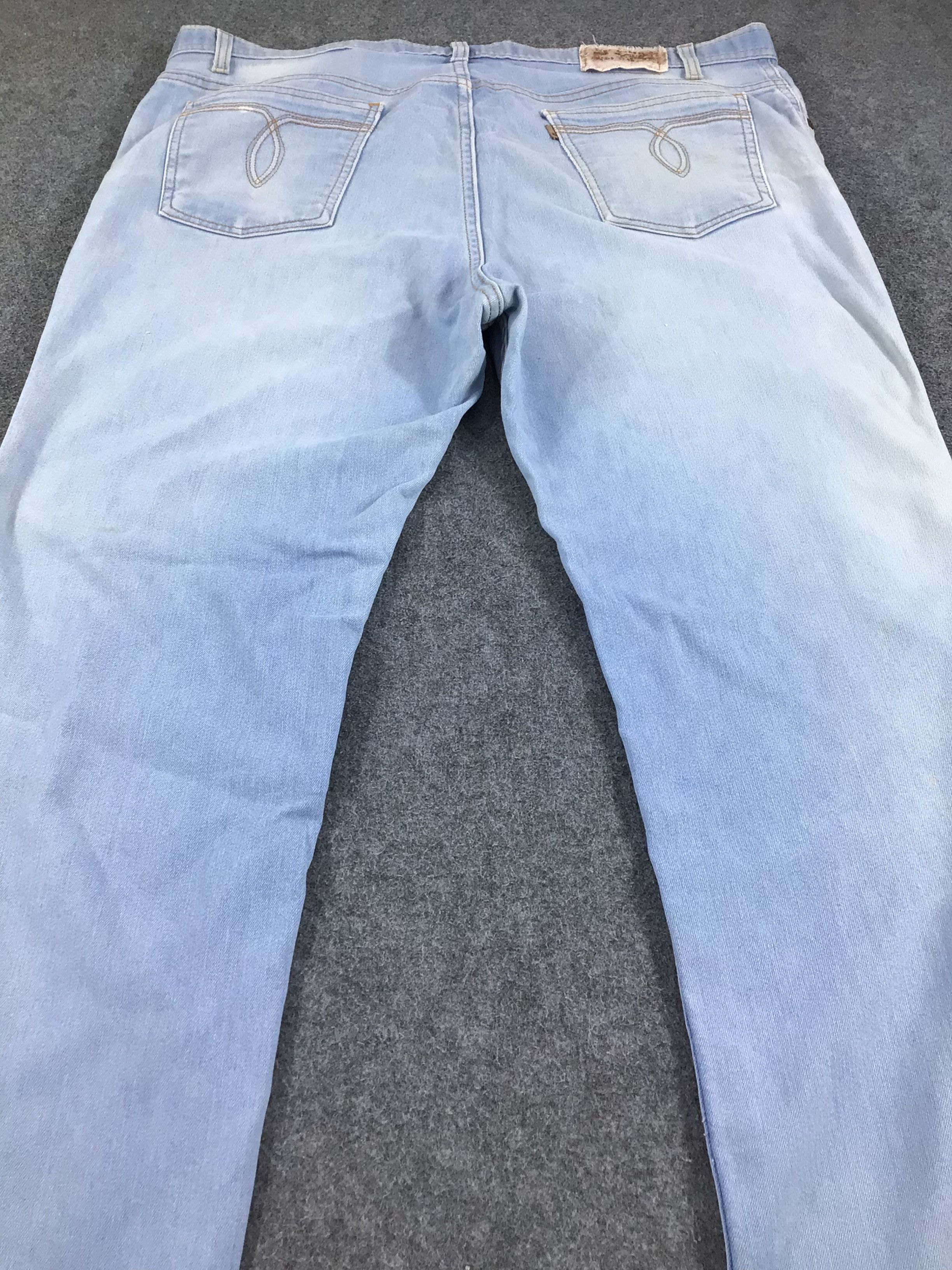 Levi's Vintage Levis 554 Jeans Light Blue Denim -J829 Size US 40 / EU 56 - 3 Thumbnail