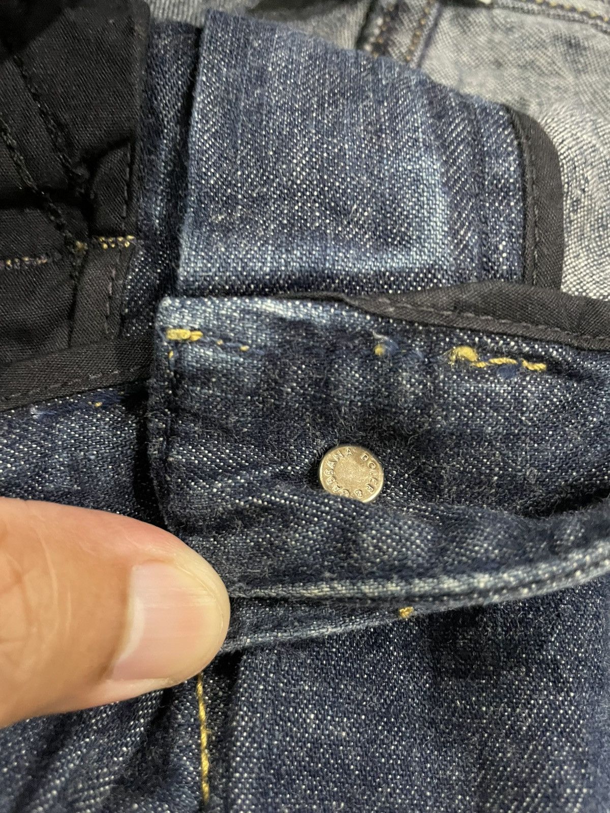 Designer × Dolce & Gabbana Dolce & Gabbana Capri Jeans Size 29" - 20 Thumbnail