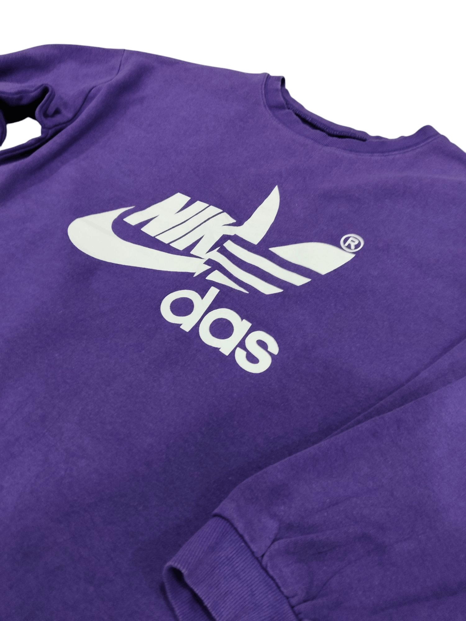 Adidas × Nike × Vintage Vintage Adidas X Nike Sweatshirt Size L / US 10 / IT 46 - 2 Thumbnail